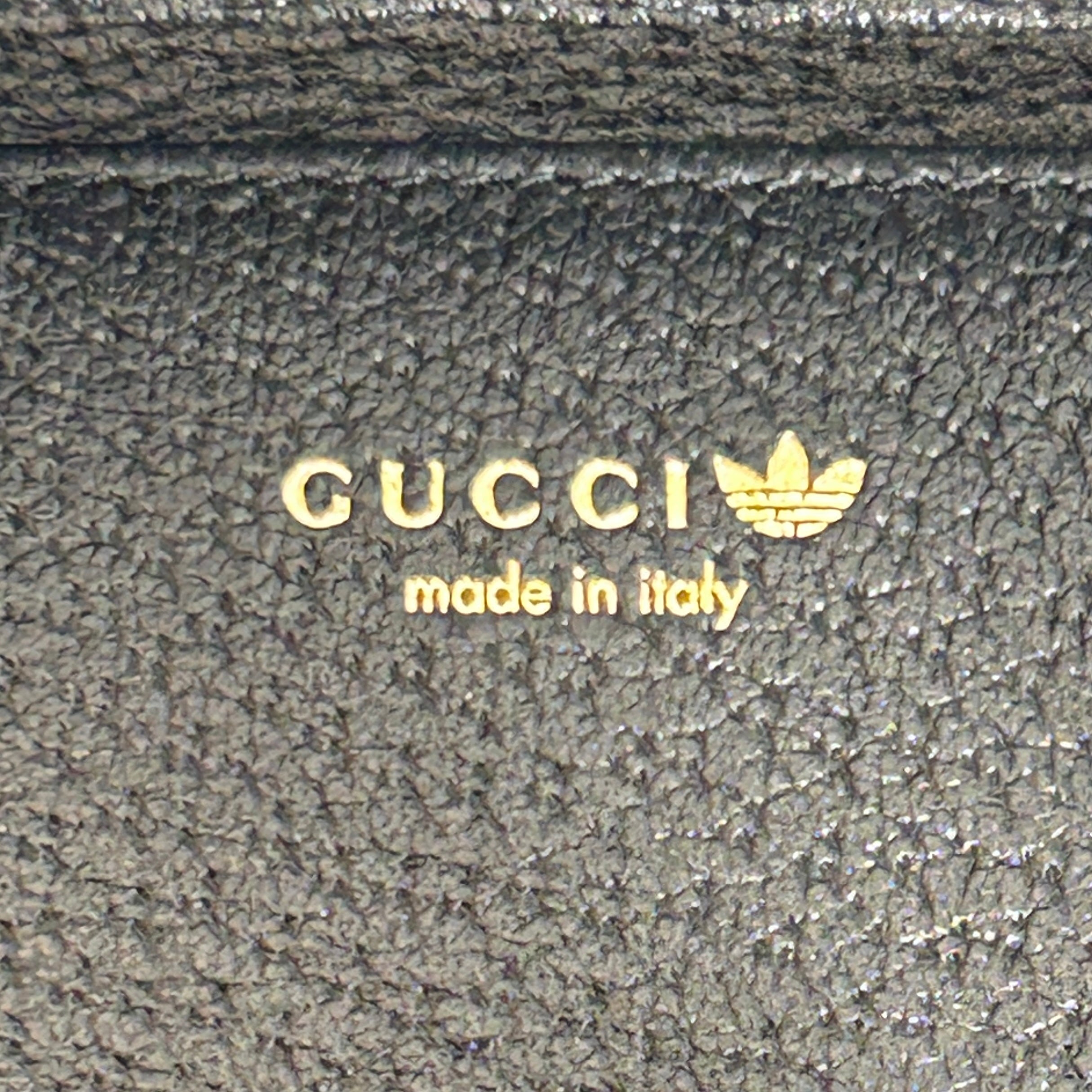 GUCCI/adidas/Cross Body Bag/Monogram/Leather/BLU/Chain Wallet Crossbody view 5