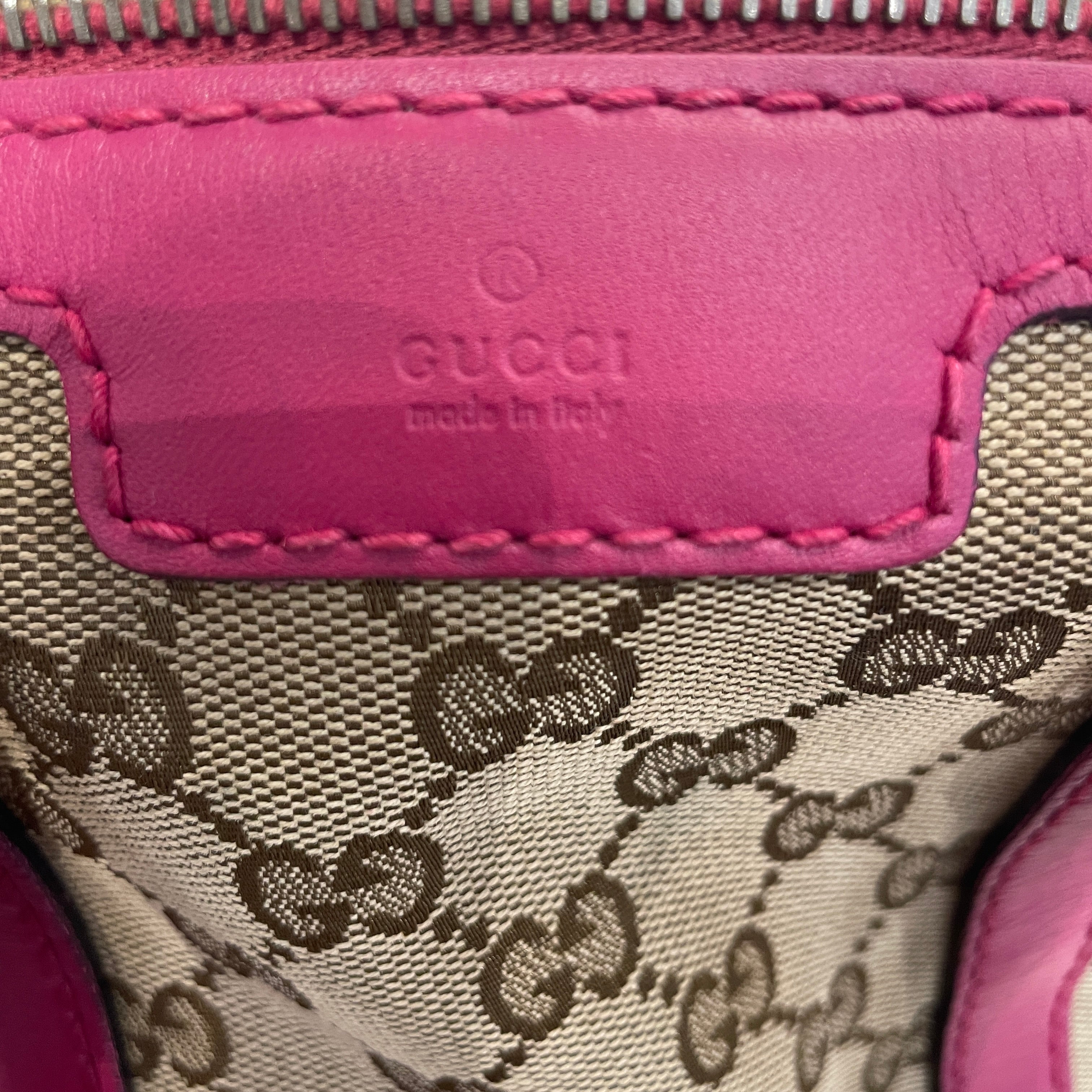 GUCCI/Hand Bag/Monogram/Cotton/PNK/joy boston view 4