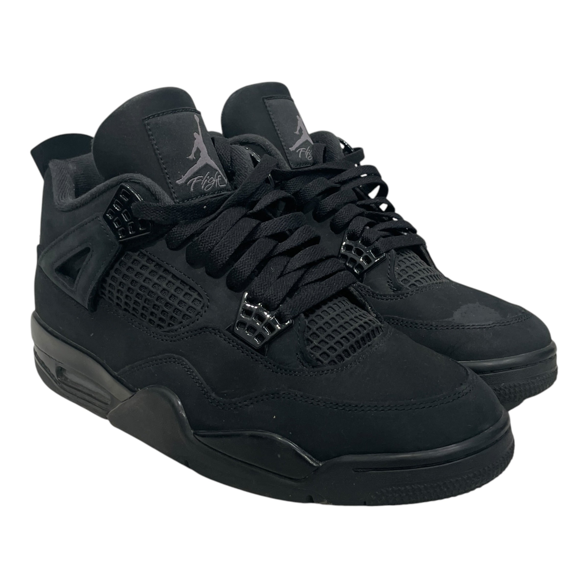 NIKE/AIR JORDAN 4/Hi-Sneakers/US 10/Polyester/BLK/FV5029-010 view 1