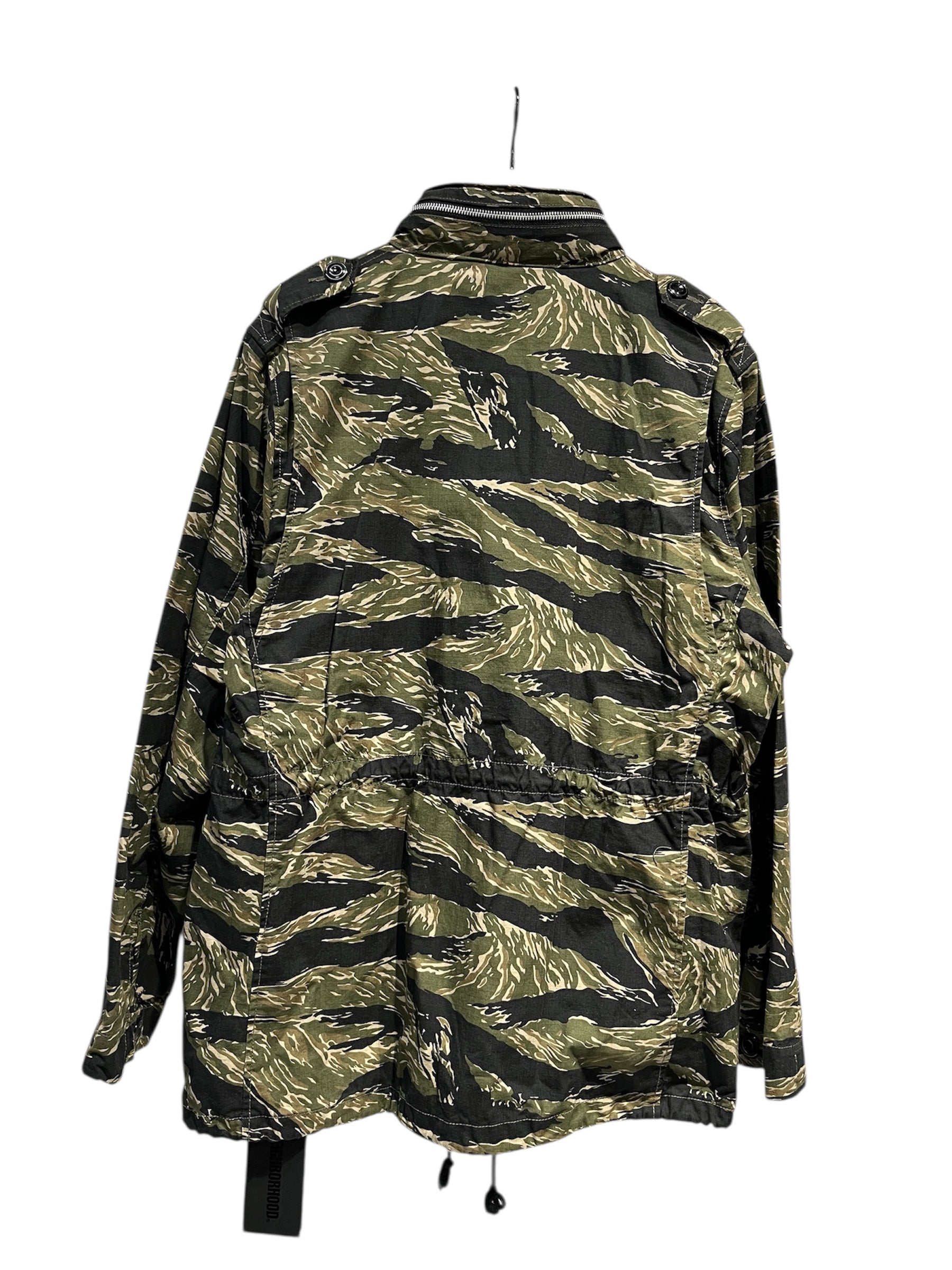 NEIGHBORHOOD/Mod Parka/XL/Cotton/GRN/Single Breasted/Camouflage/NH-MM view 2