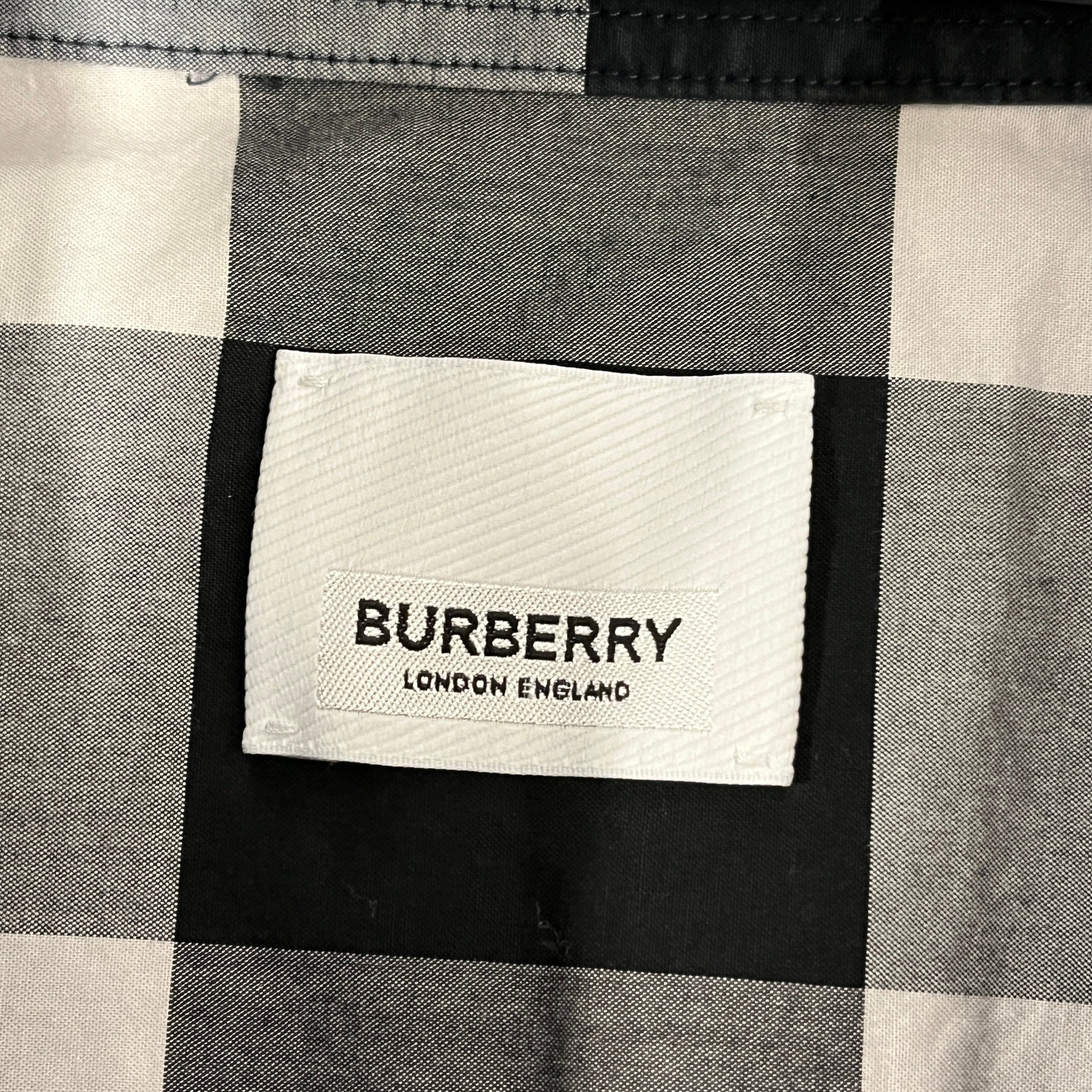 BURBERRY LONDON/Shirt/L/Cotton/MLT/Open Coller/Plaid/ view 7