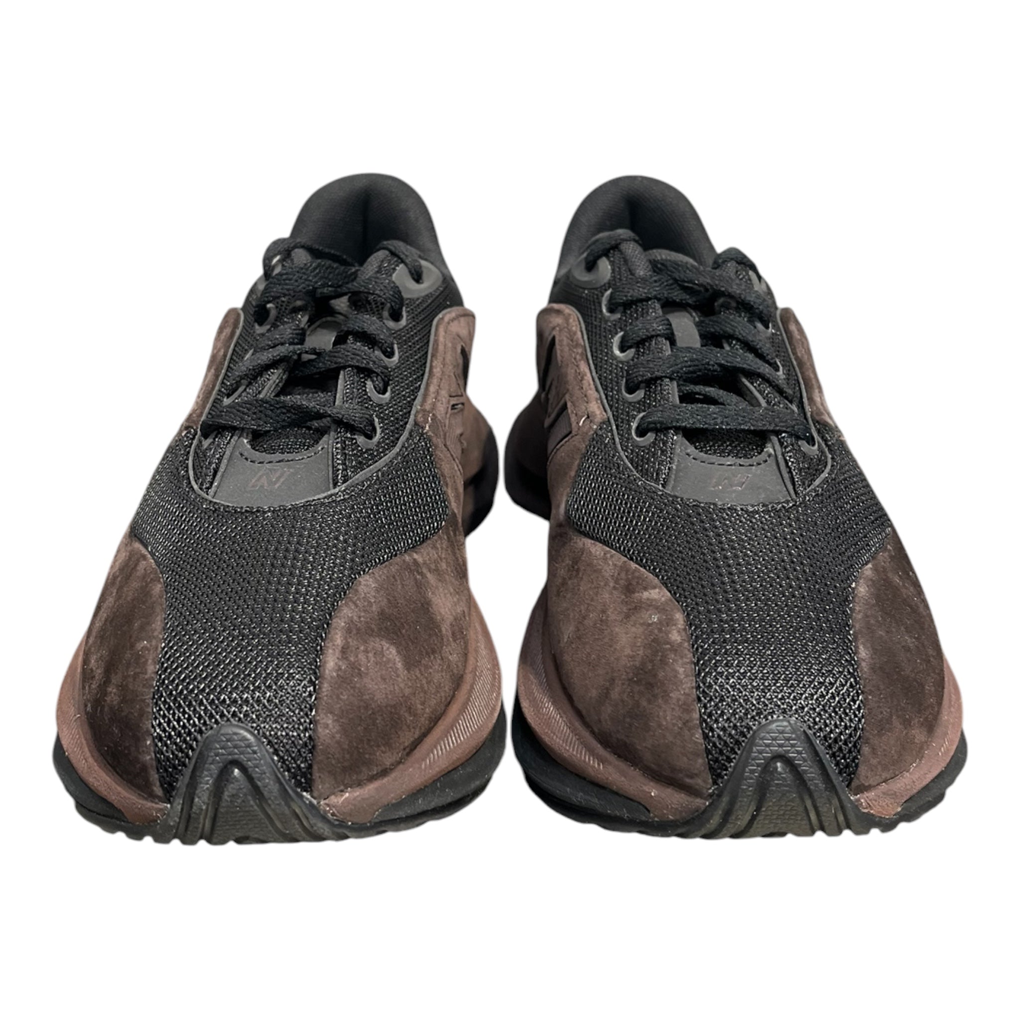 NEW BALANCE/Low-Sneakers/US 10/Suede/BRW/tf100/blk/dark brw view 2