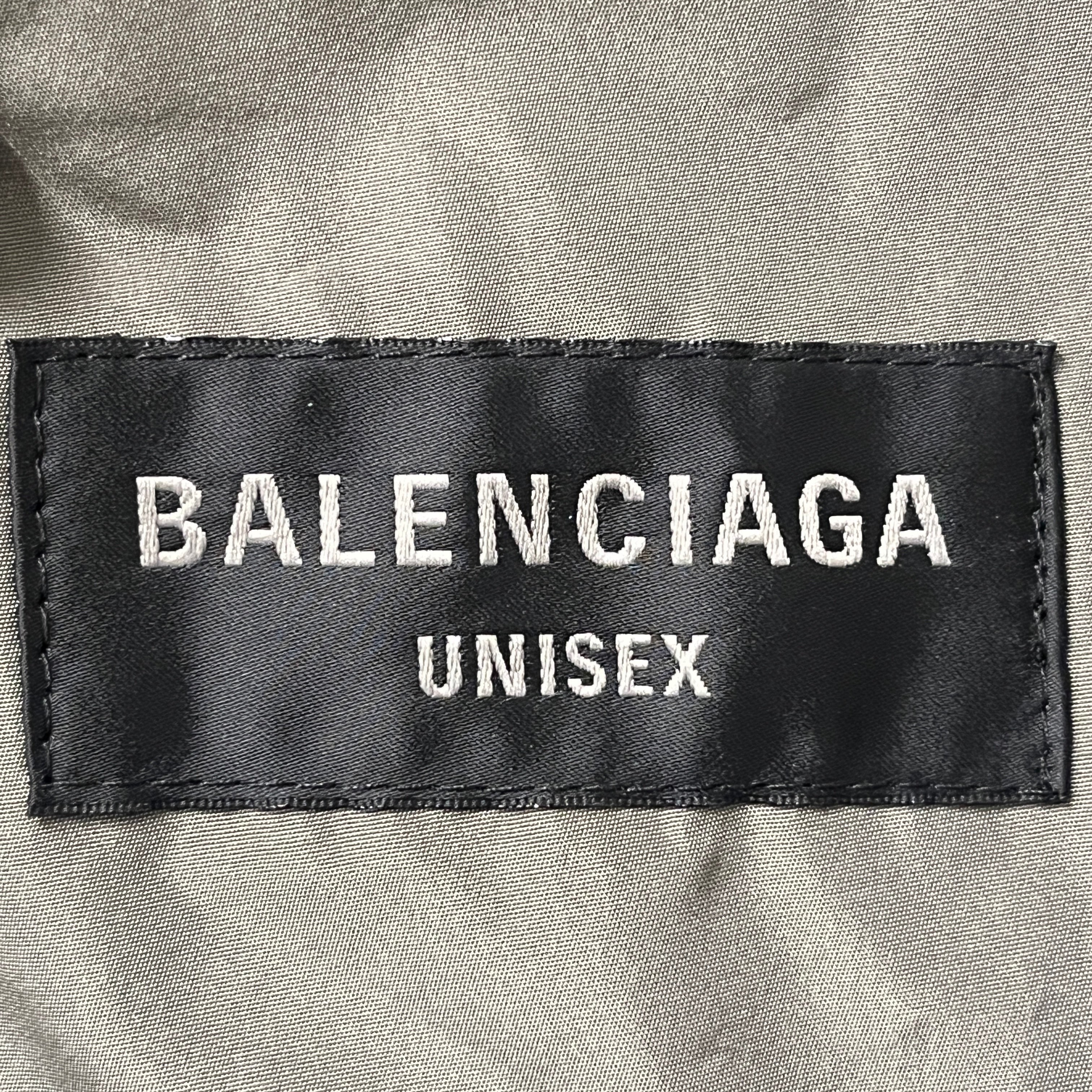 BALENCIAGA/Windbreaker/3/Nylon/GRY/BAG TRENCH BNWT view 4