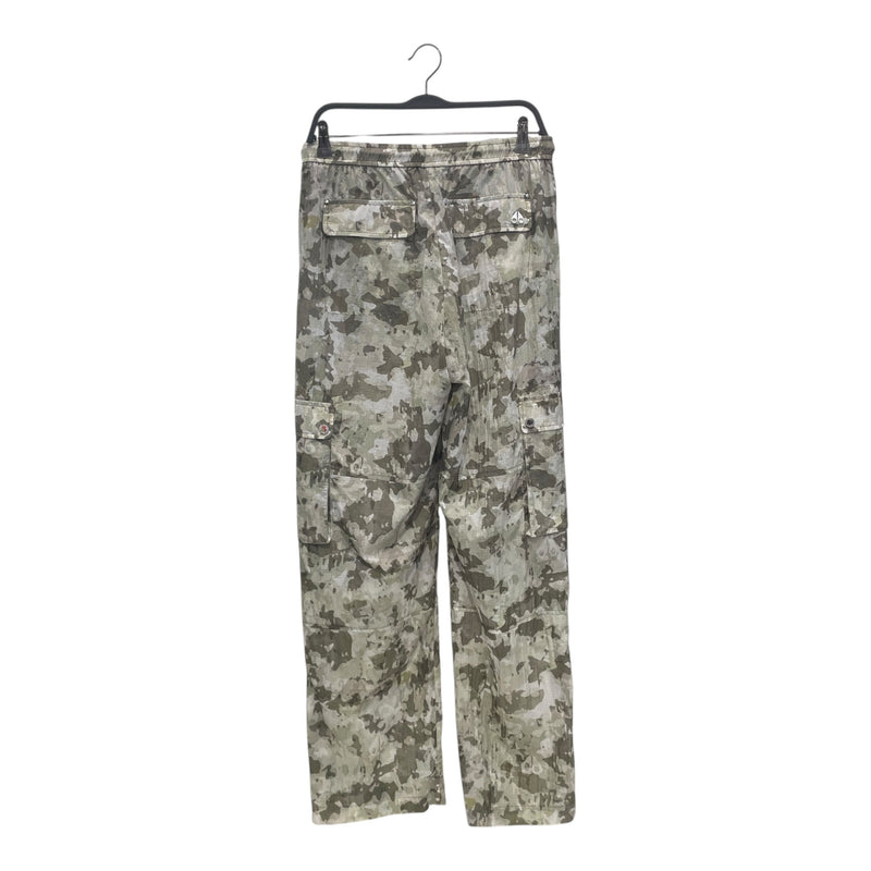 MOOSE KNUCKLES/Cargo Pants/M/Nylon/GRN/Camouflage/WIND RESISTANT PANTS