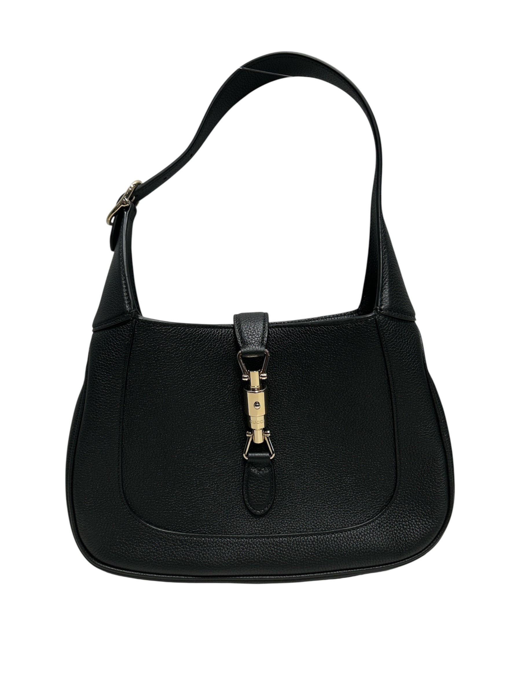GUCCI/Bag/Leather/BLK/JACKIE LOCK PURSE view 1