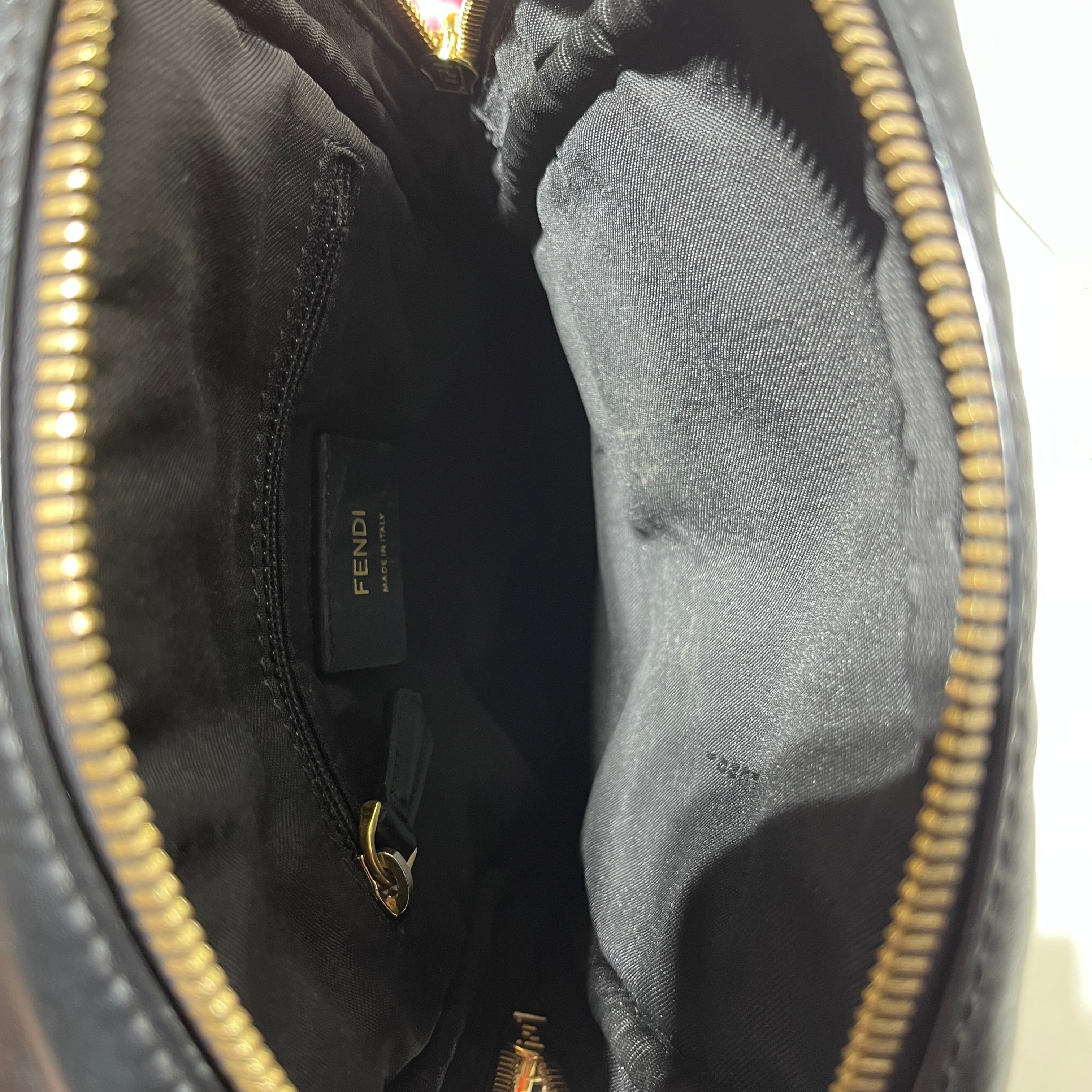 FENDI/Cross Body Bag/Leather/BLK/GOLD MONSTER CROSSBODY view 5