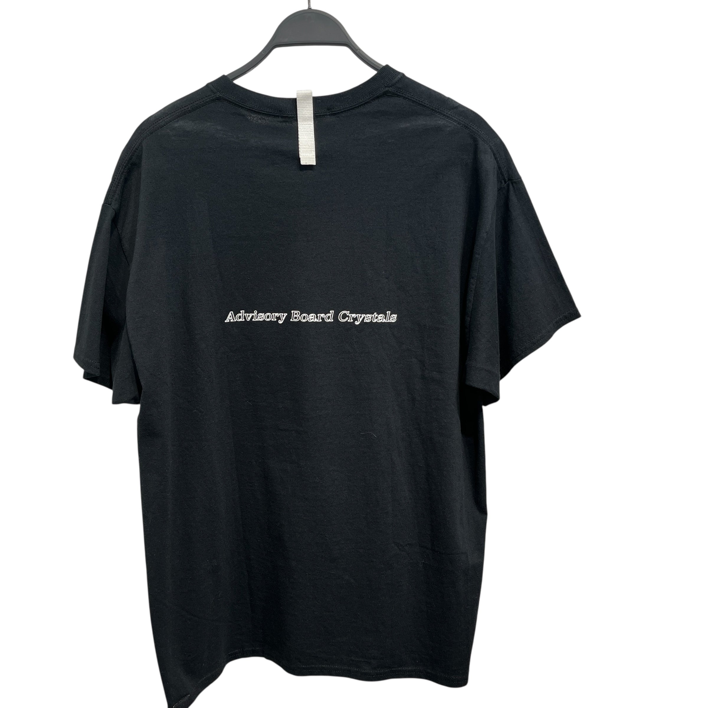 Advisory Board Crystals/T-Shirt/M/Cotton/BLK/RAINBW CRYSTAL ON BACK + LOGO view 2