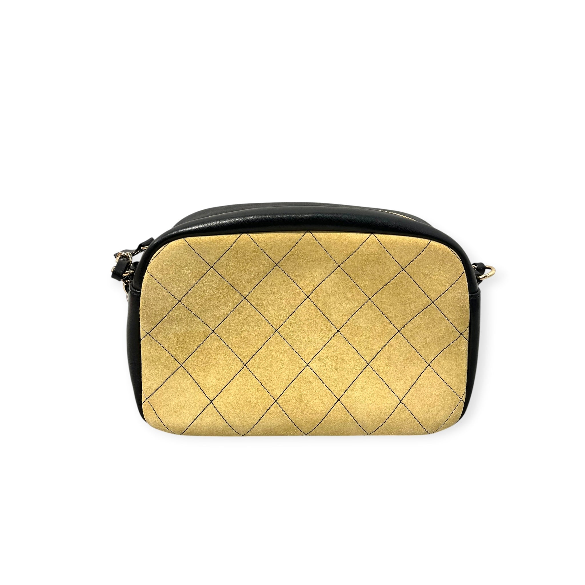 CHANEL/Bag/Leather/CRM/SUEDE PANEL BAG view 6
