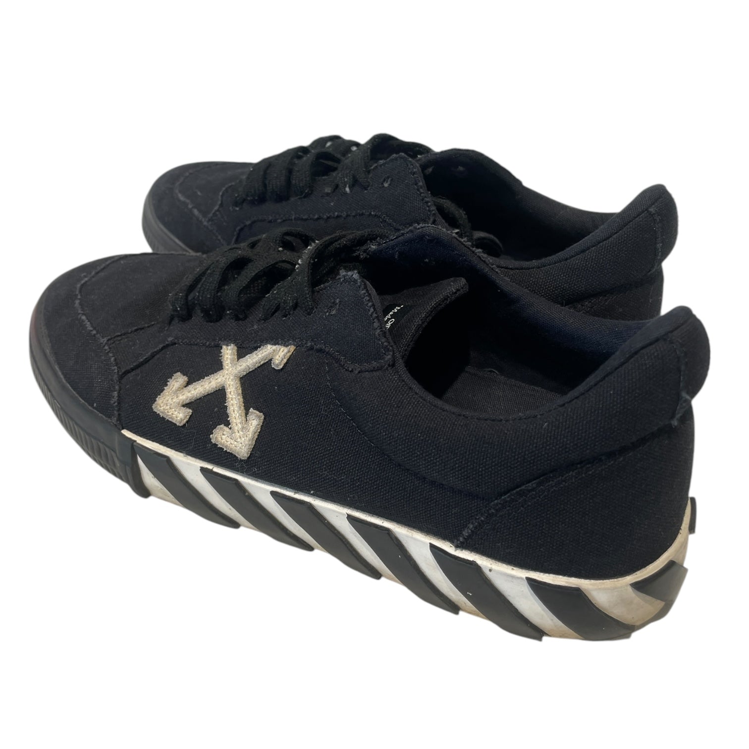 OFF-WHITE/Low-Sneakers/EU 43/BLK/VULCANIZED CANVAS view 2