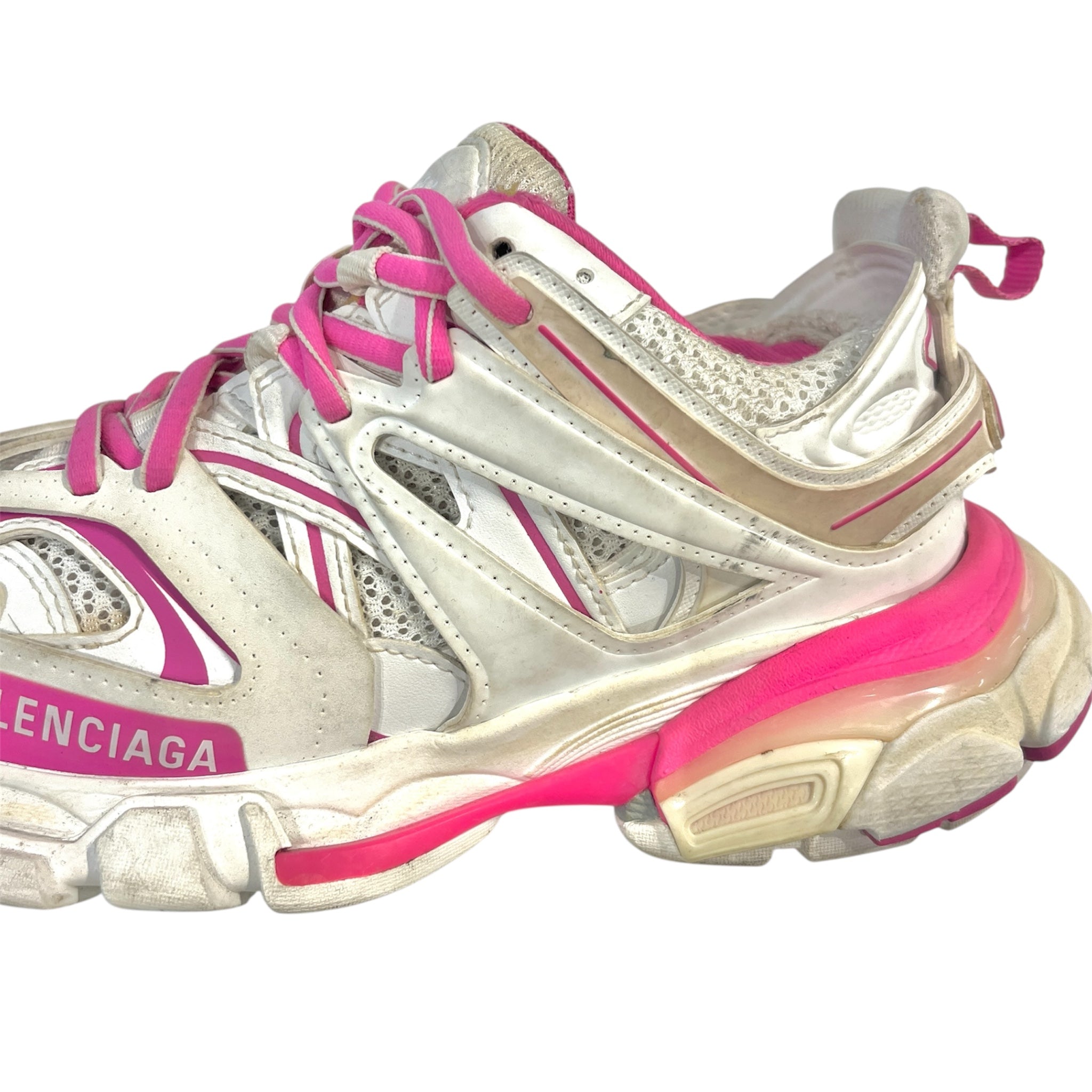 BALENCIAGA/Low-Sneakers/US 5/Border/Acrylic/PNK/Track Sneakers view 6
