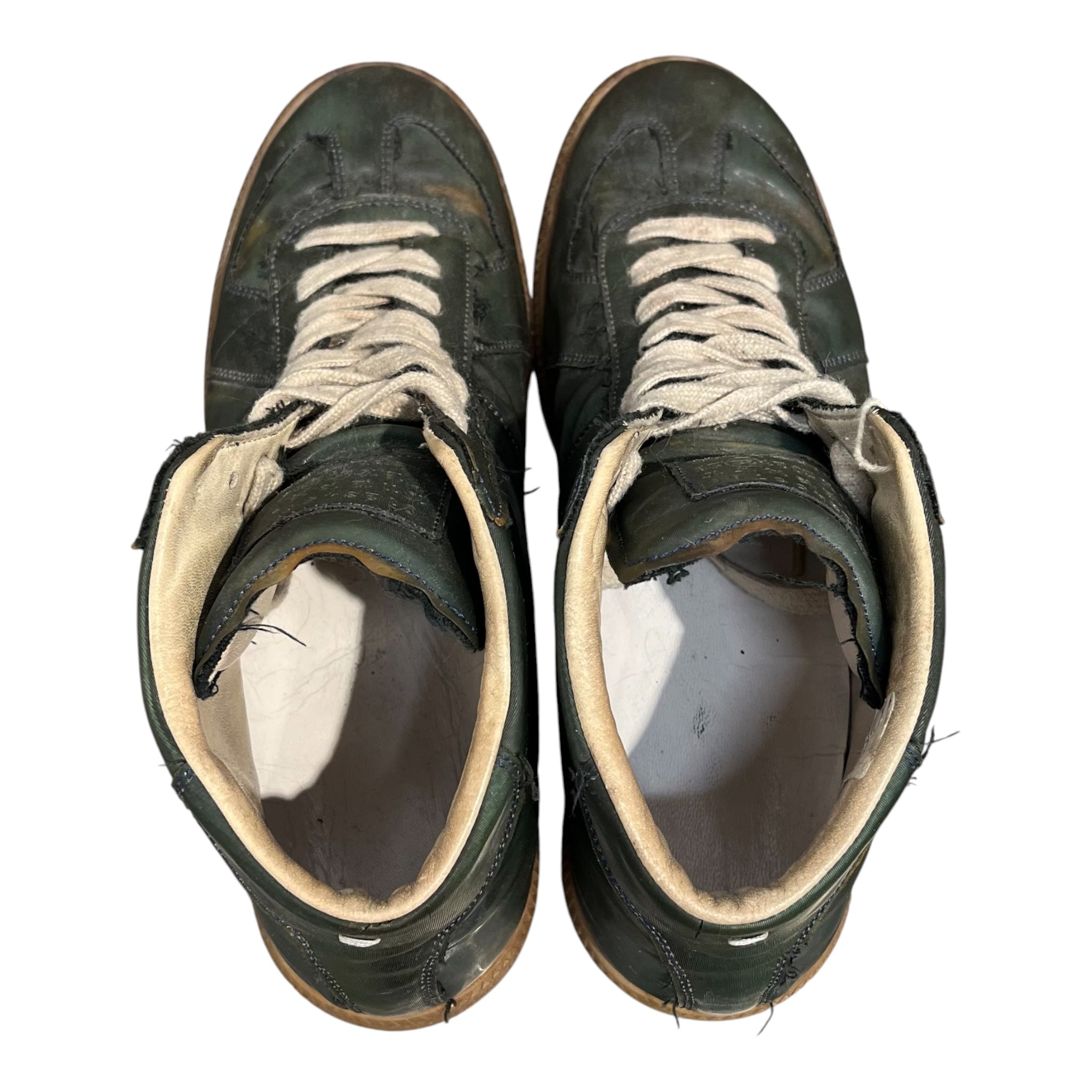 Maison Margiela/Hi-Sneakers/EU 42/GRN/REPLICA 22 SHINY RUBBER SOLE view 6
