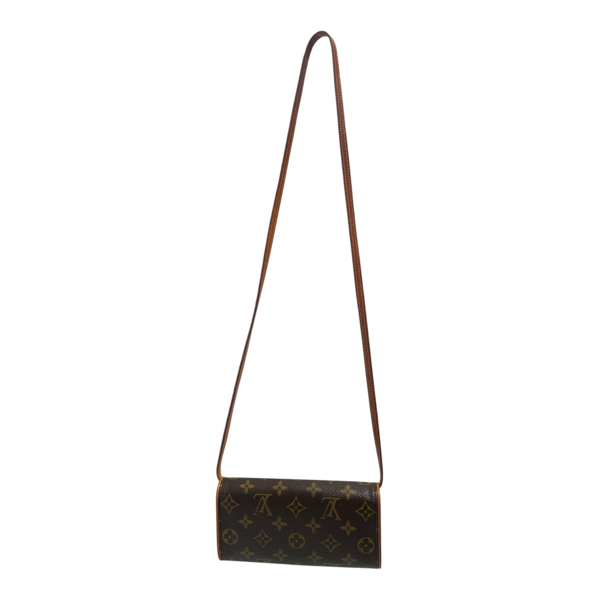 LOUIS VUITTON/Cross Body Bag/Monogram/Leather/BRW/Pochette Accessoire view 2