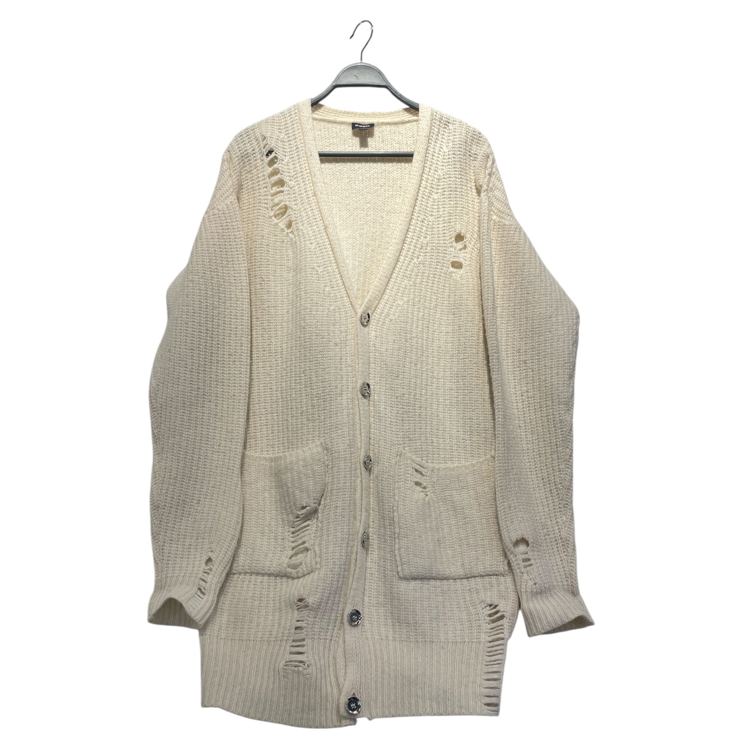 DIESEL/Heavy Cardigan/S/Cotton/CRM/ view 1