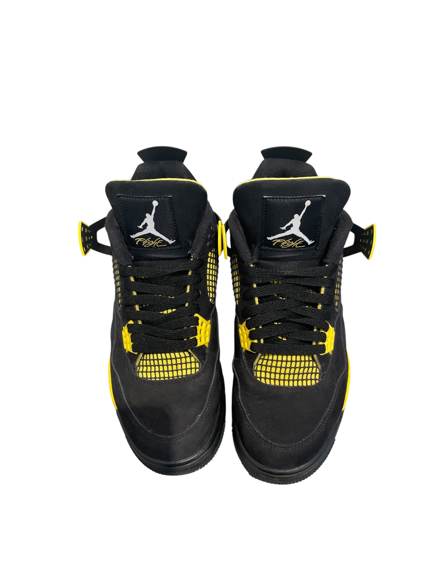 JORDAN BRAND/Hi-Sneakers/US 10/Leather/BLK/RETRO THUNDER 4S view 3