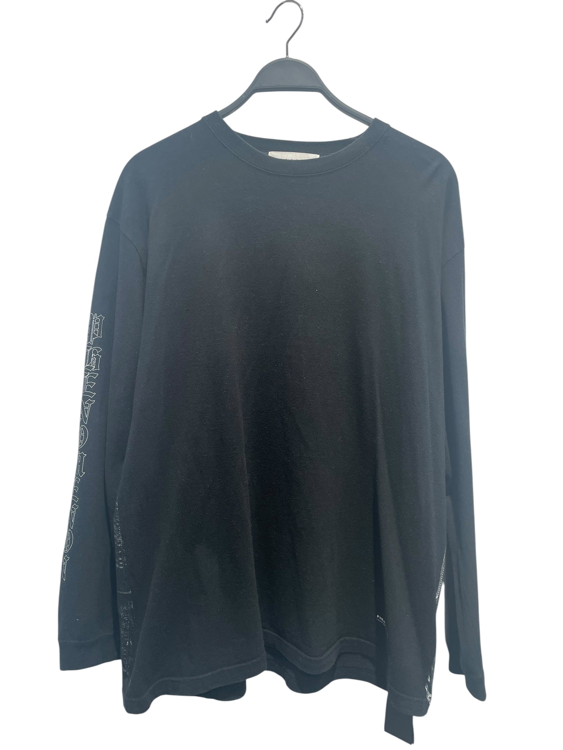 phenomenon/LS T-Shirt/XL/Cotton/BLK/All Over Print/Multipocket backhit oversized view 1
