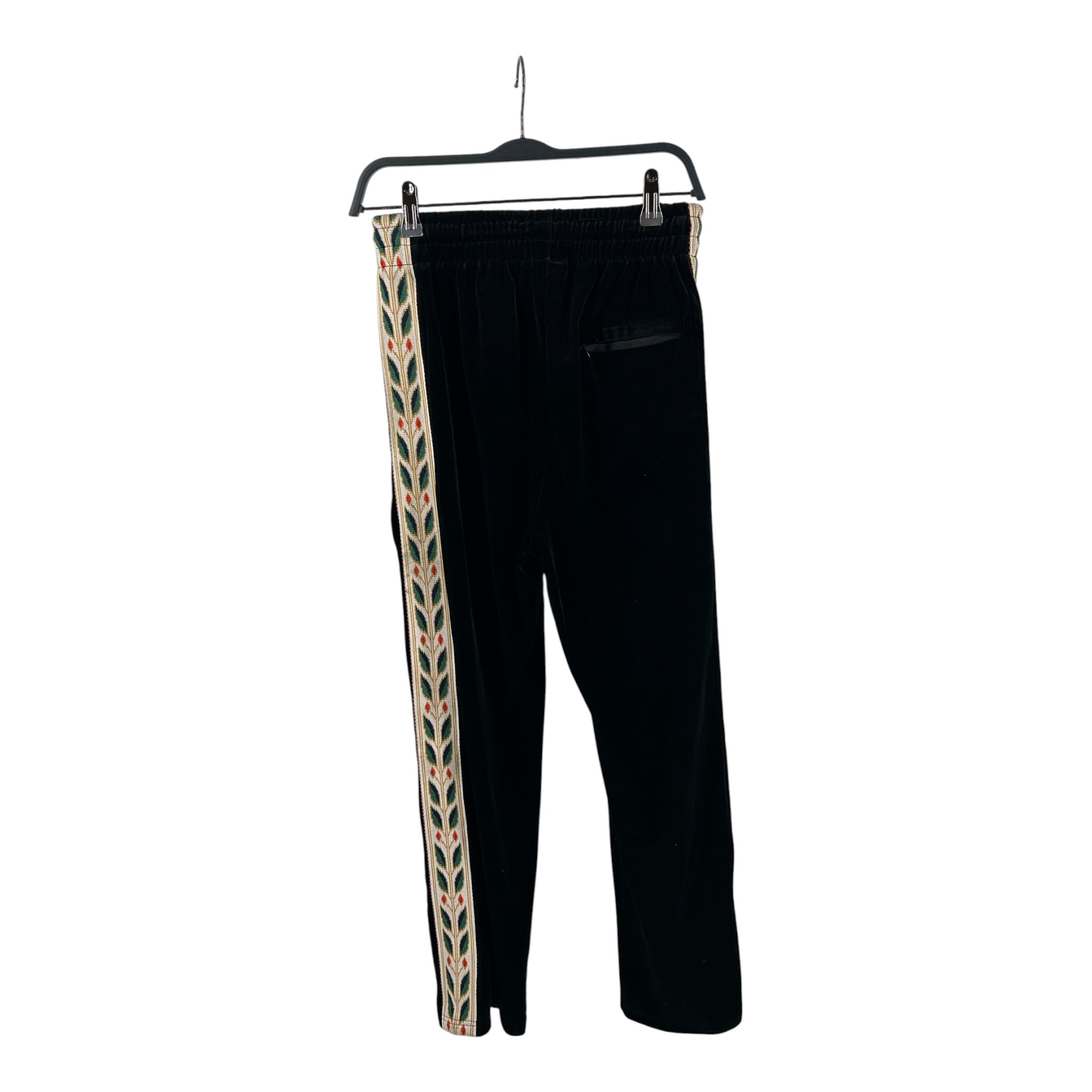 CASABLANCA/Straight Pants/S/Velour/BLK/Stripe/11677606 CASABLANCA TRACK PANT view 2