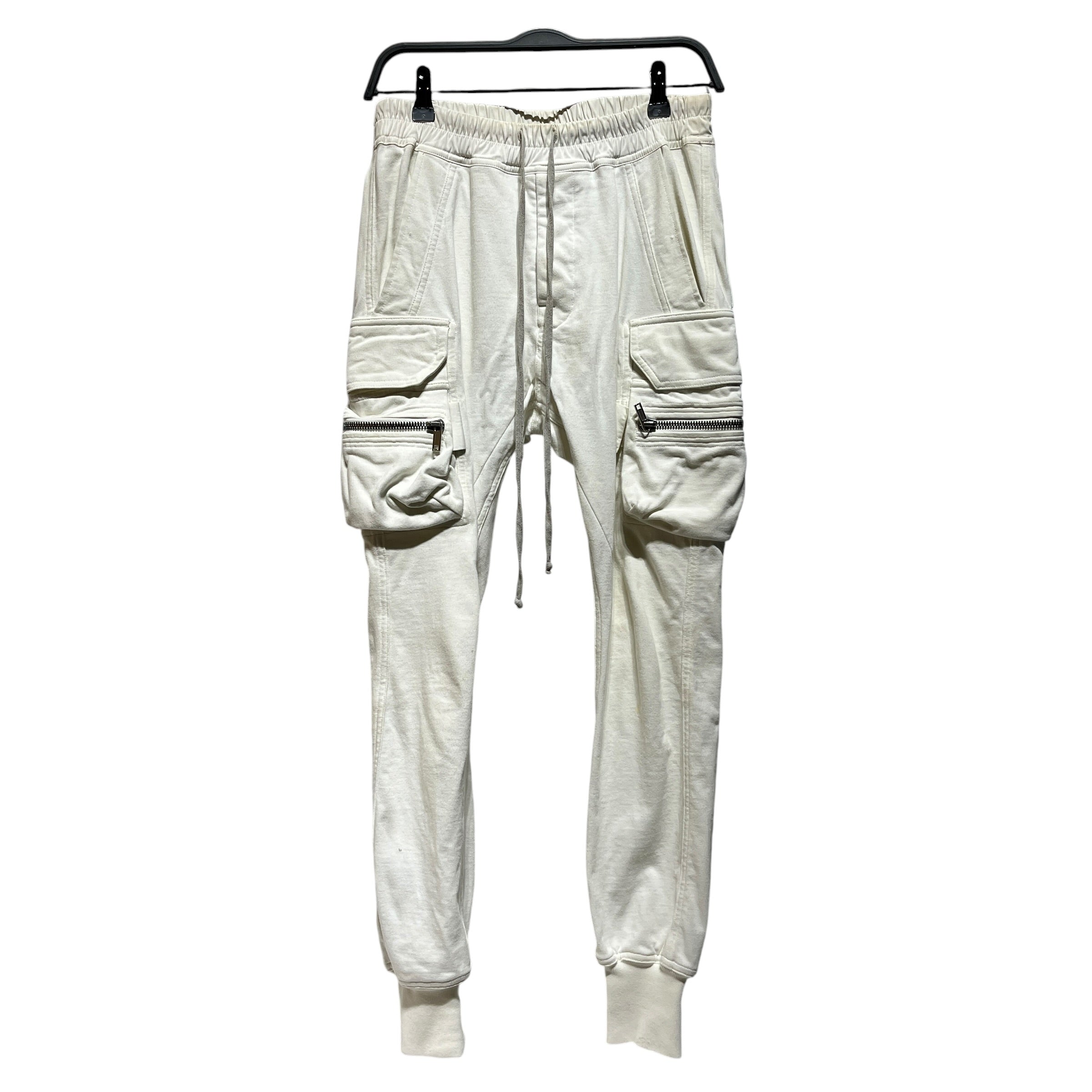 Rick Owens/Cargo Pants/46/Cotton/WHT/ view 1