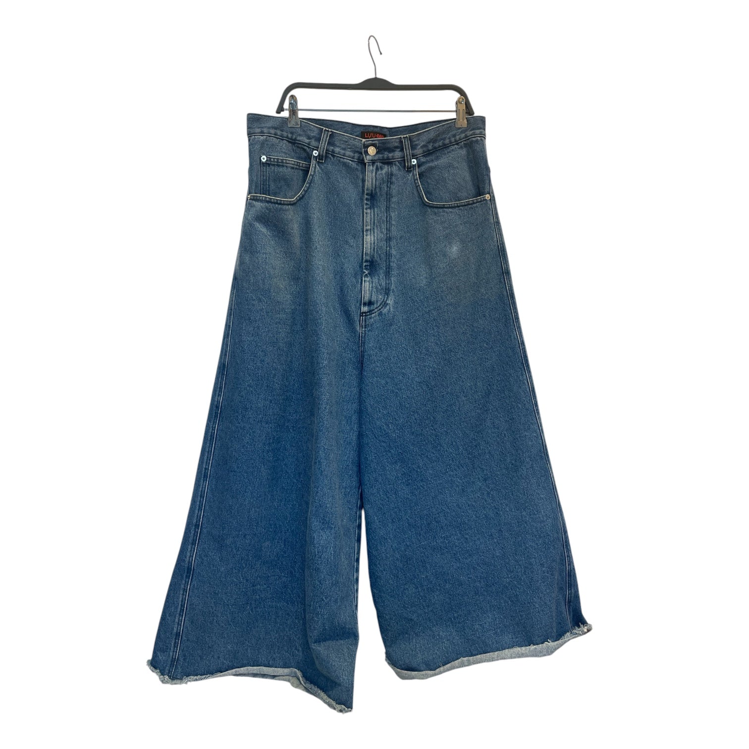 LU'U DAN/Pants/36/Denim/BLU/EXTRA WIDE view 1