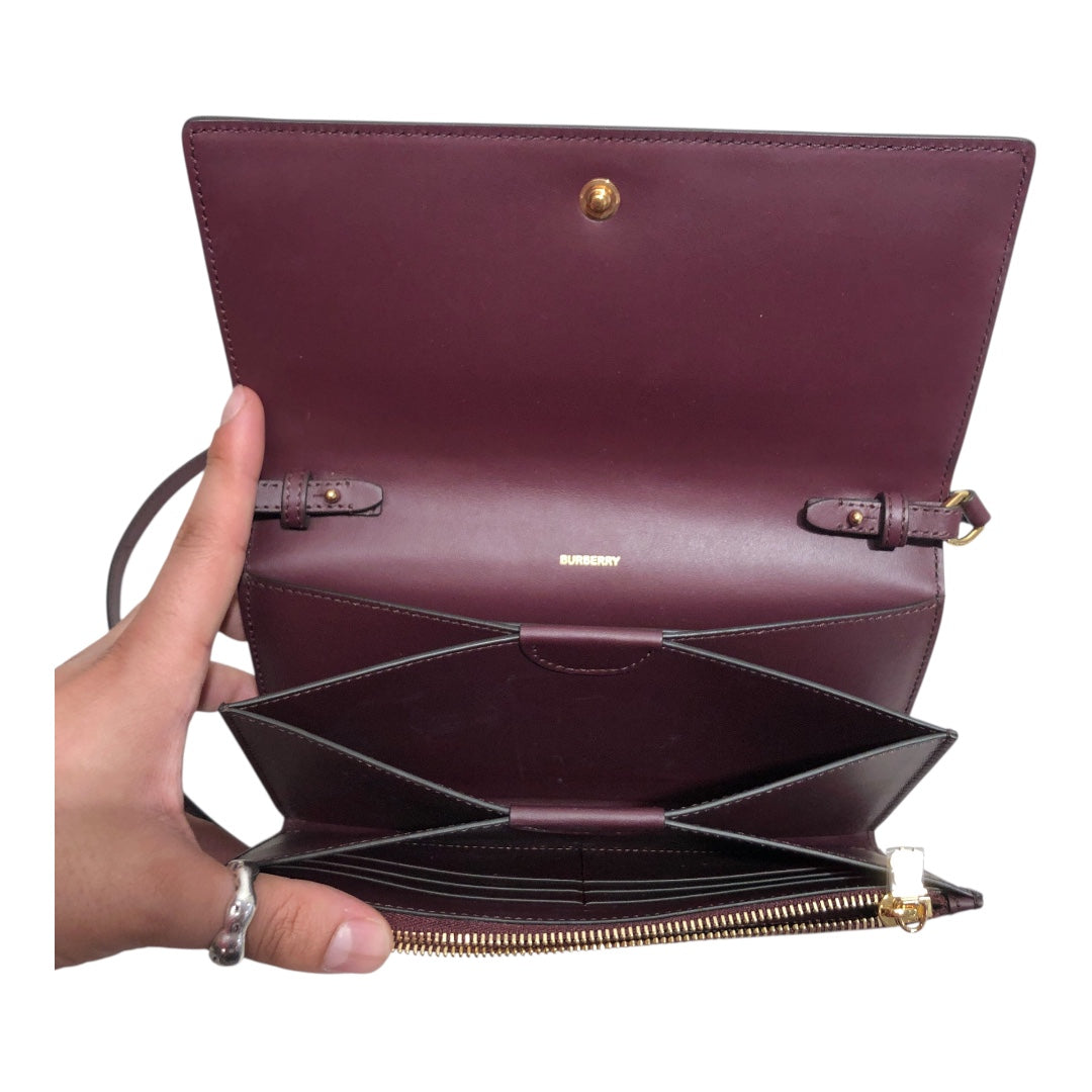BURBERRY/Cross Body Bag/Leather/BRD/ view 5
