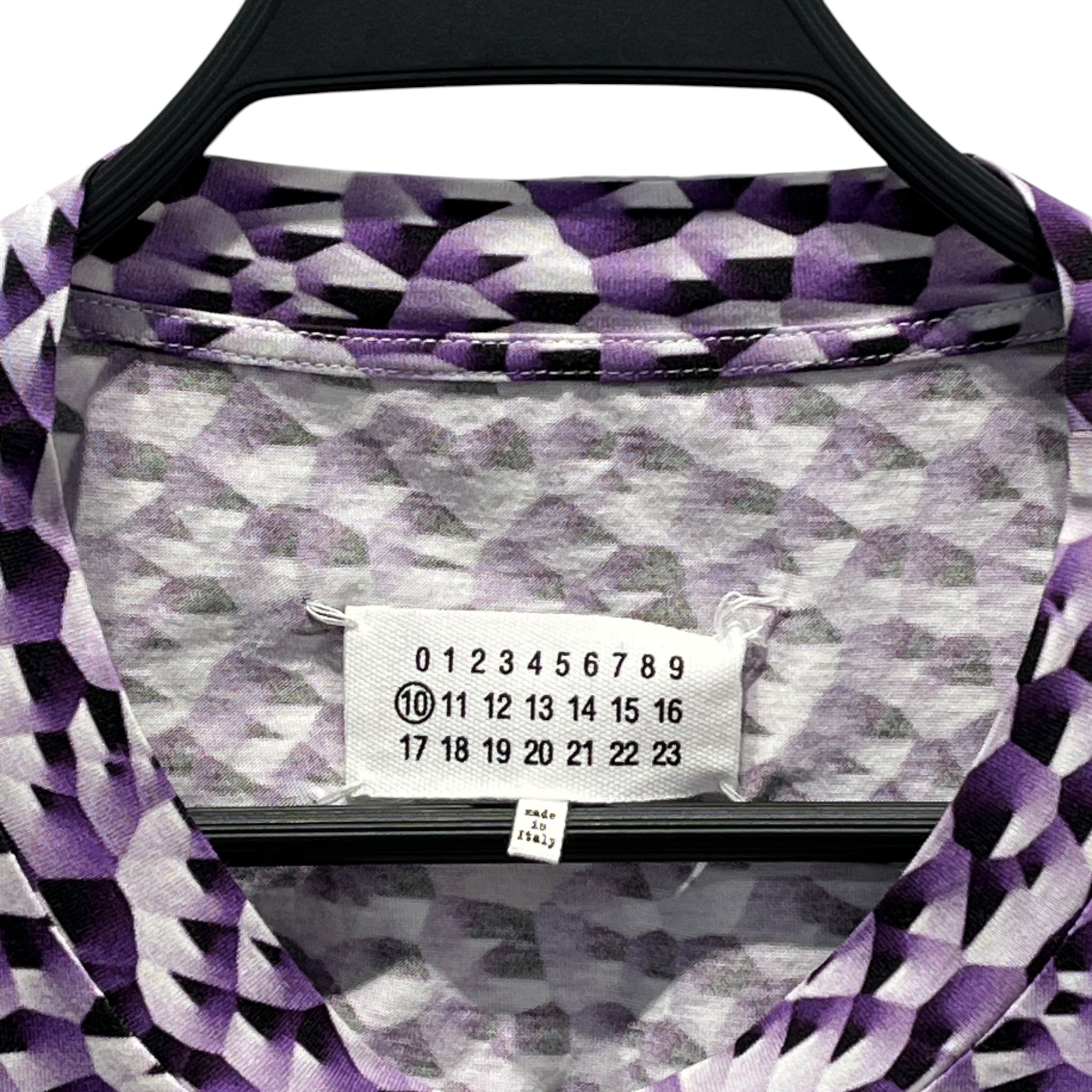 Maison Margiela/T-Shirt/M/Cotton/PPL/All Over Print/ppl geometric shape tee view 3