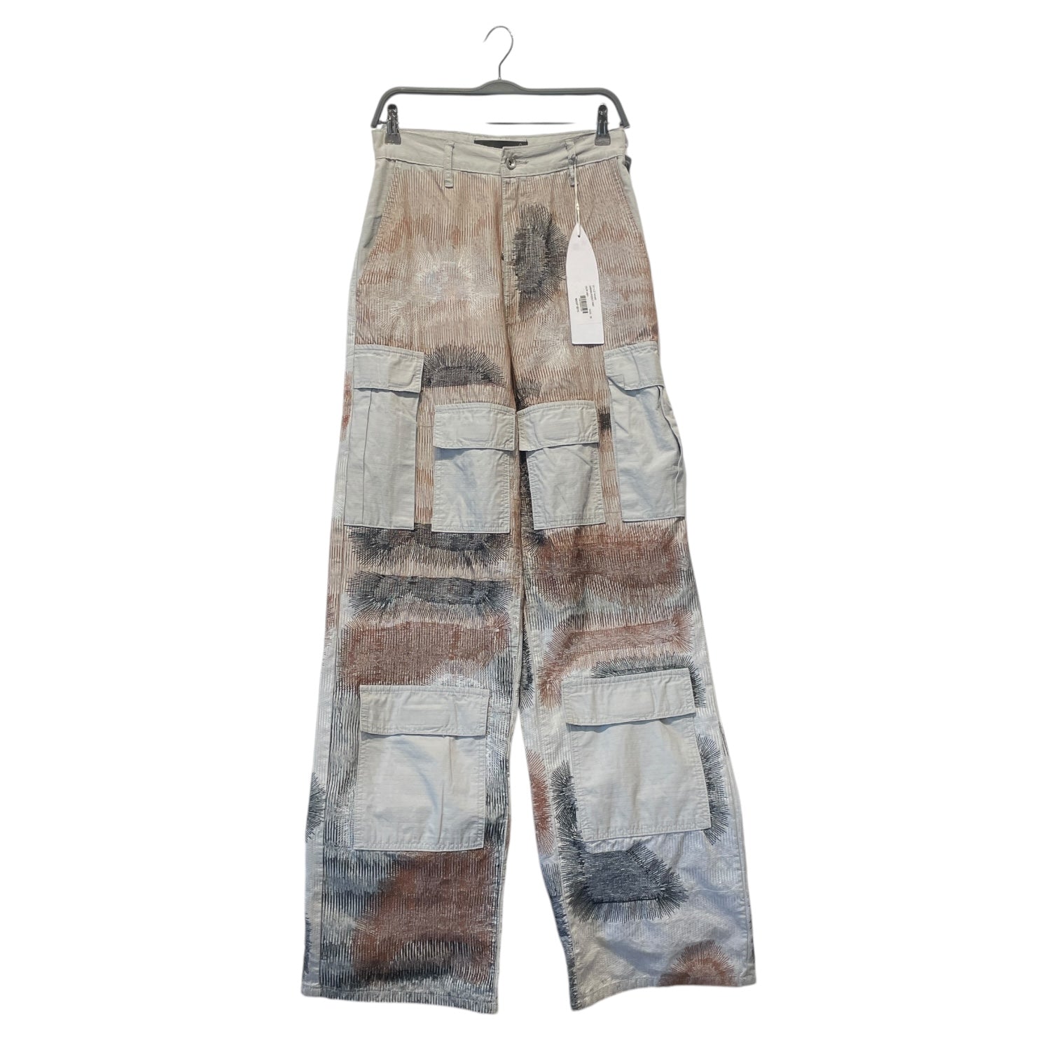 WHO DECIDES WAR/Pants/28/Cotton/KHK/All Over Print/ view 1