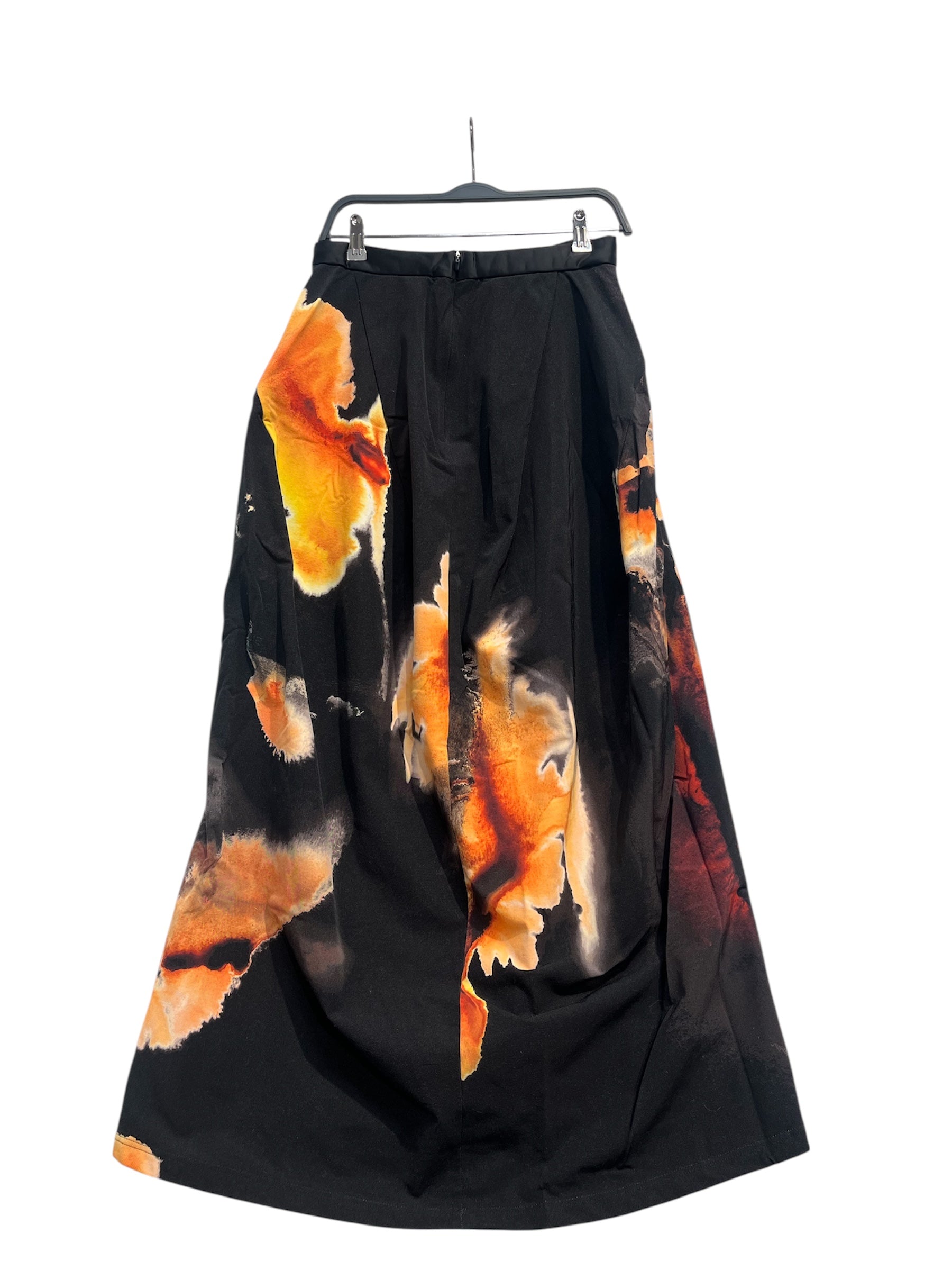 Y-3/Long Skirt/M/All Over Print/Polyester/BLK/AOP SKIRT BNWT view 2