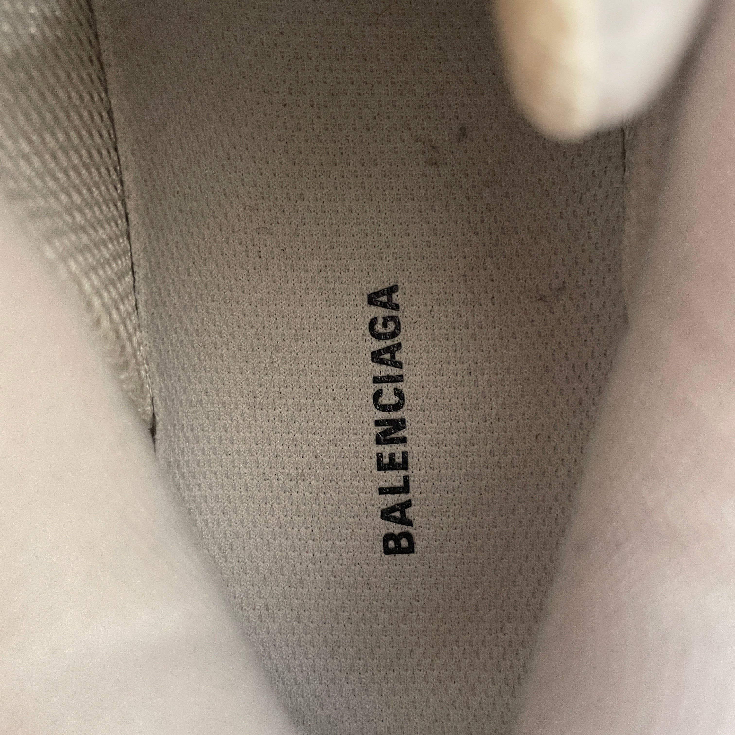 BALENCIAGA/Low-Sneakers/EU 39/Leather/WHT/TRIPLE S | W/ BOX & DUST BAG view 3