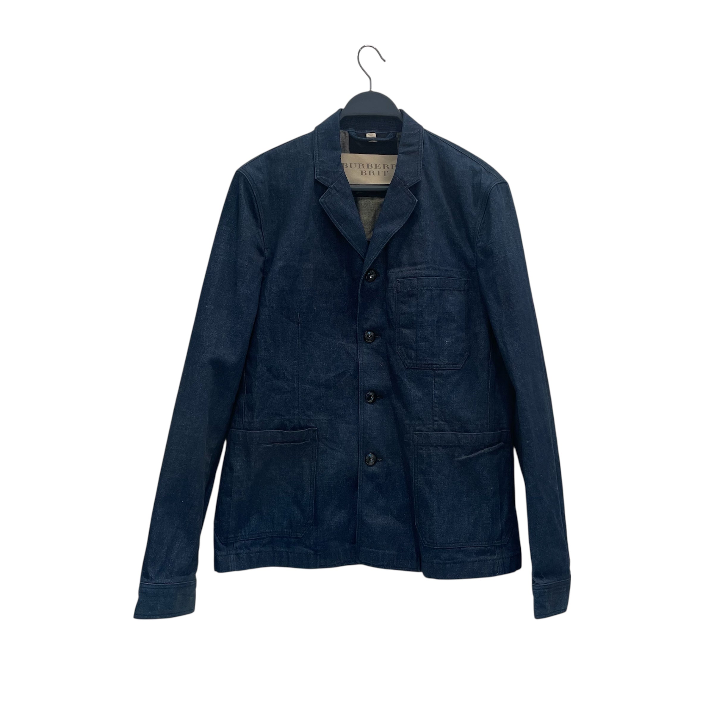 BURBERRY BRIT/Denim Jkt/L/Denim/NVY/NWT 3 FRONT POCKETS view 1