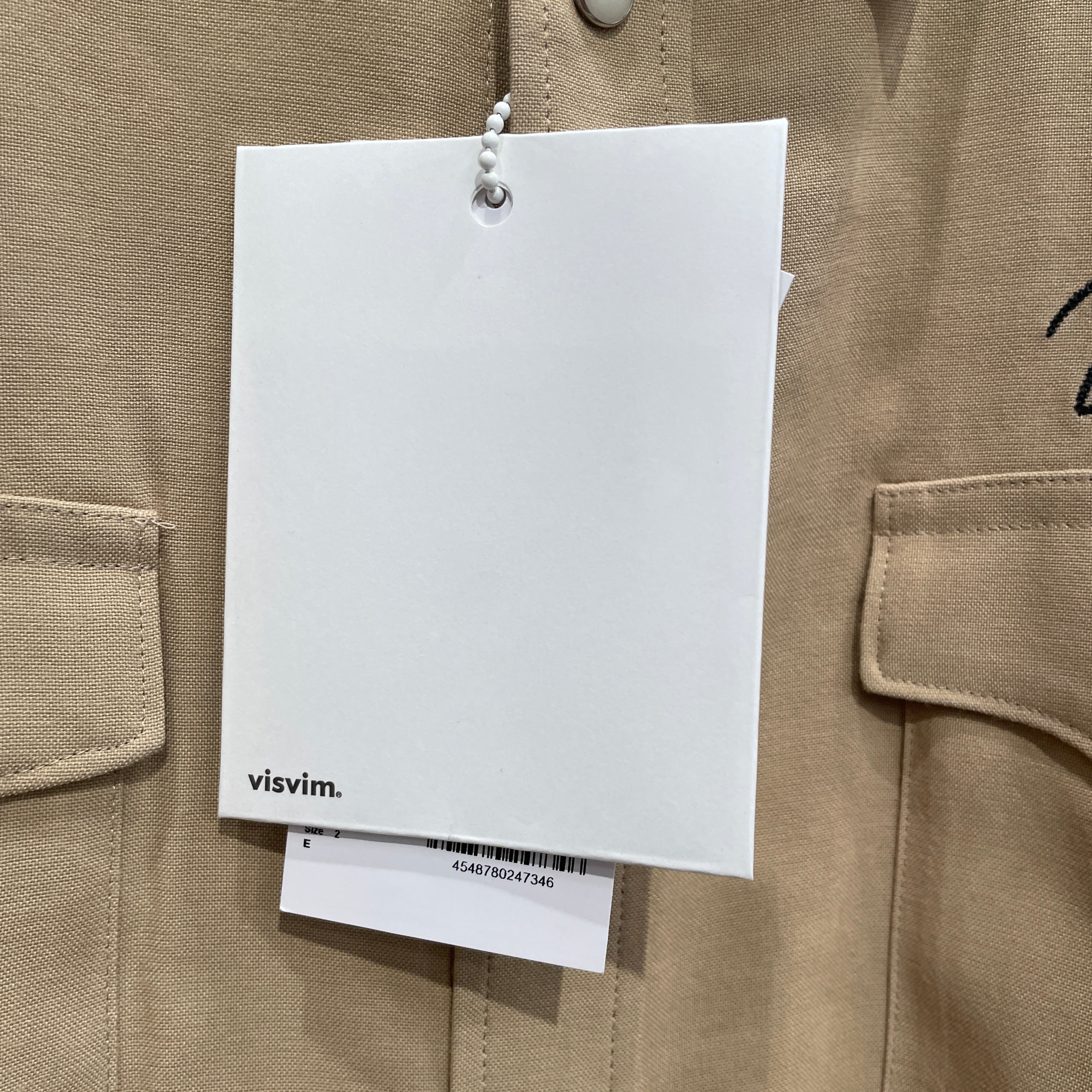 visvim/LS Shirt/2/Rayon/KHK/Western/western "visvim district" view 7
