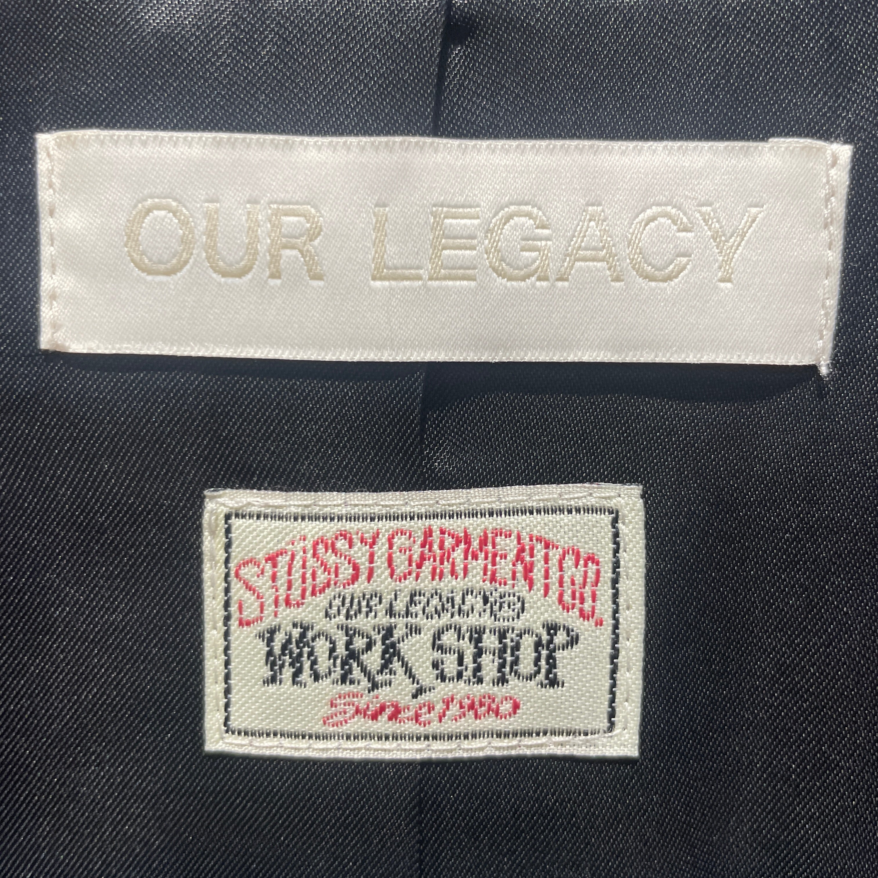 STUSSY/OUR LEGACY/Jacket/M/BLK/ view 3