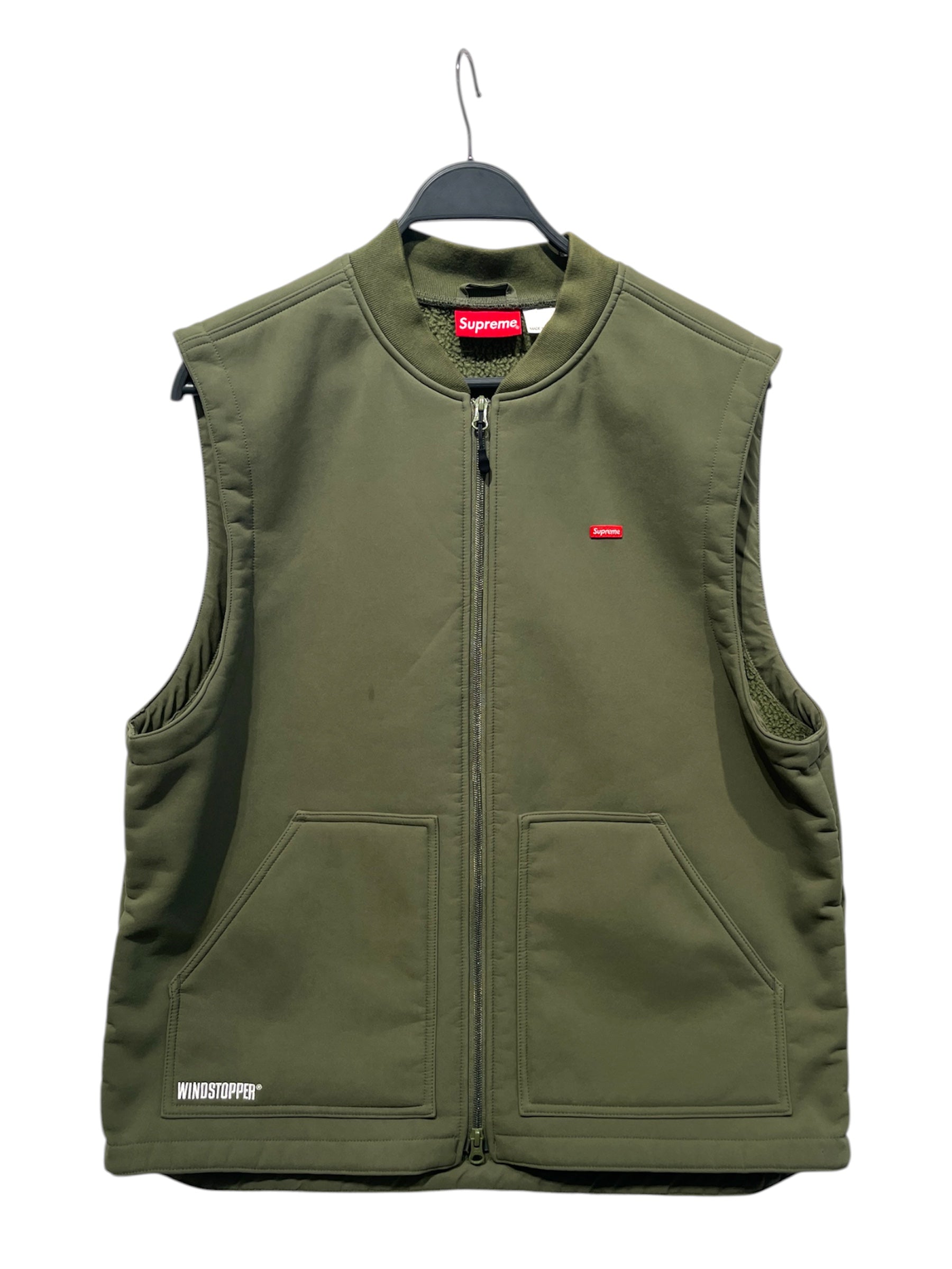 Supreme/Vest/L/GRN/windstopper work vest view 1