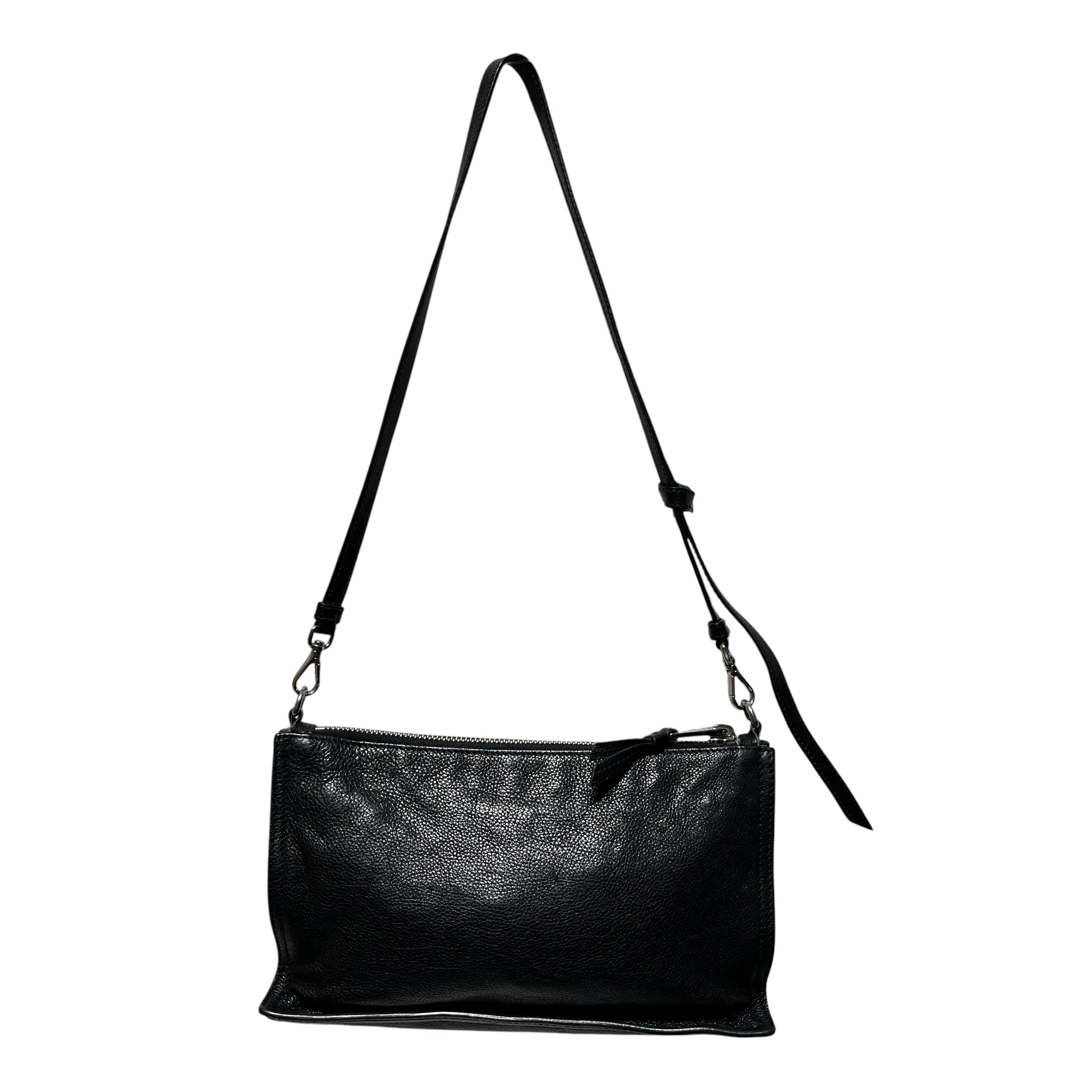 PRADA/Hand Bag/Leather/BLK/CALF HANDBAG view 2