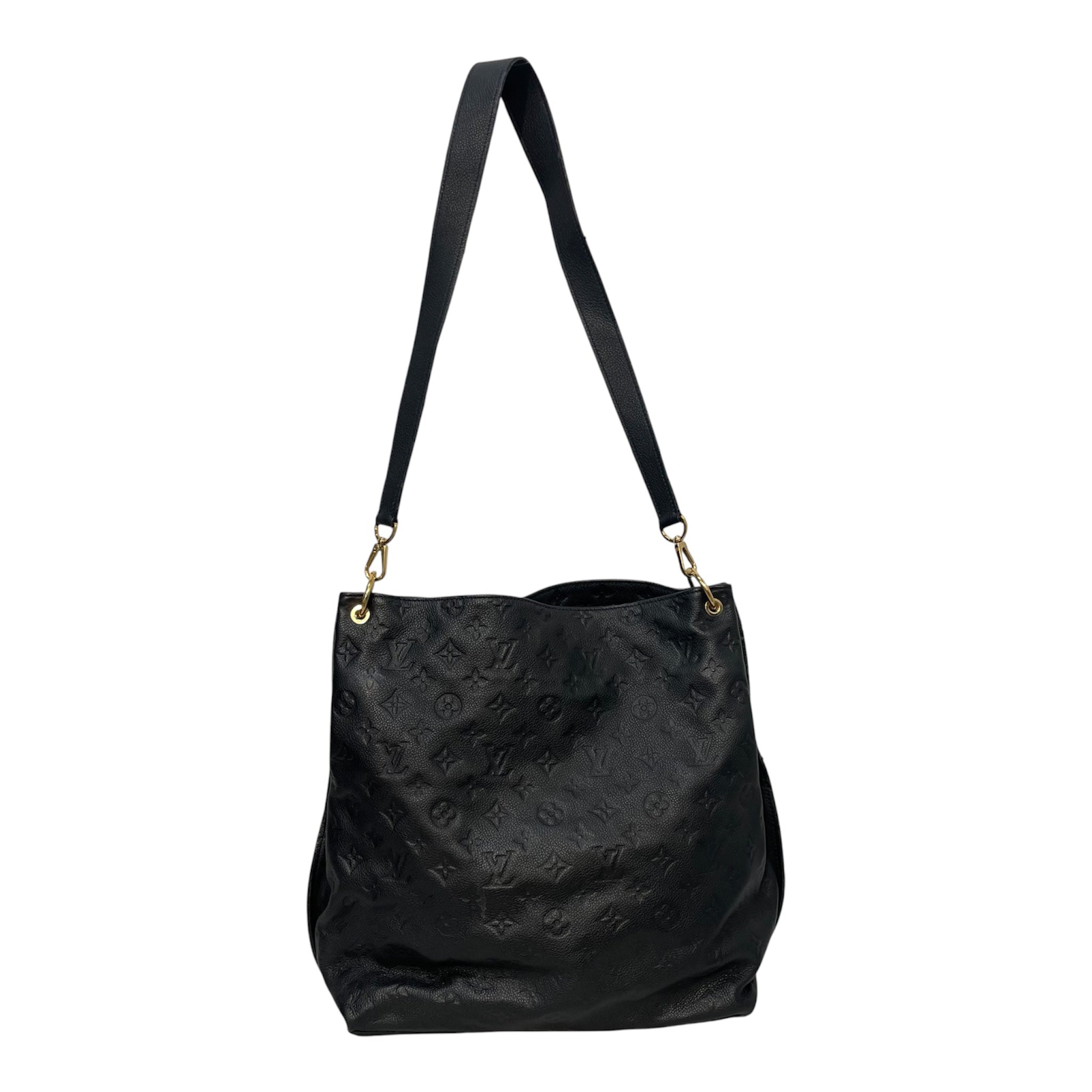 LOUIS VUITTON/Cross Body Bag/Monogram/Leather/NVY/Metis Hobo view 2