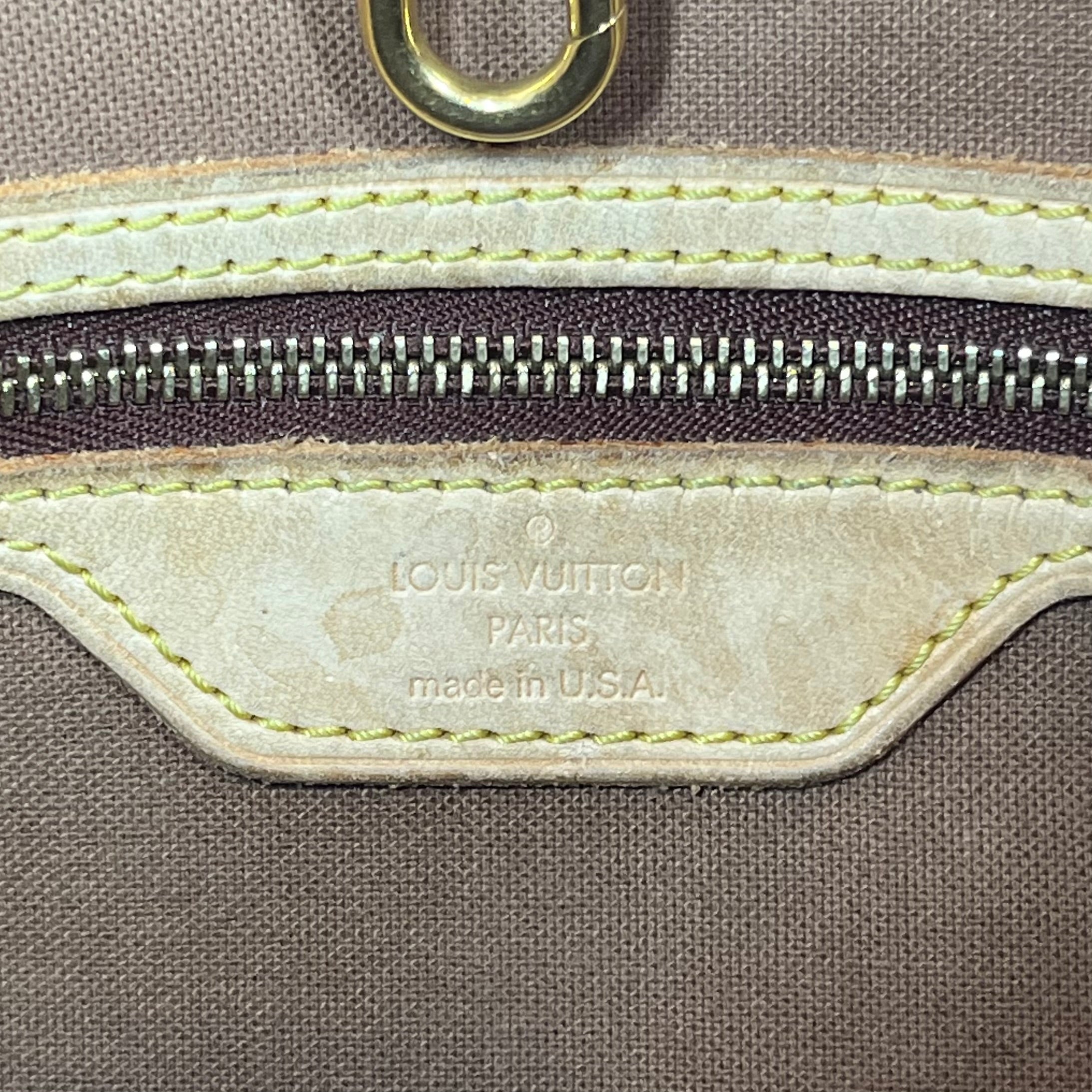 LOUIS VUITTON/Hand Bag/All Over Print/Leather/BRW/Batignolles Monogram view 5