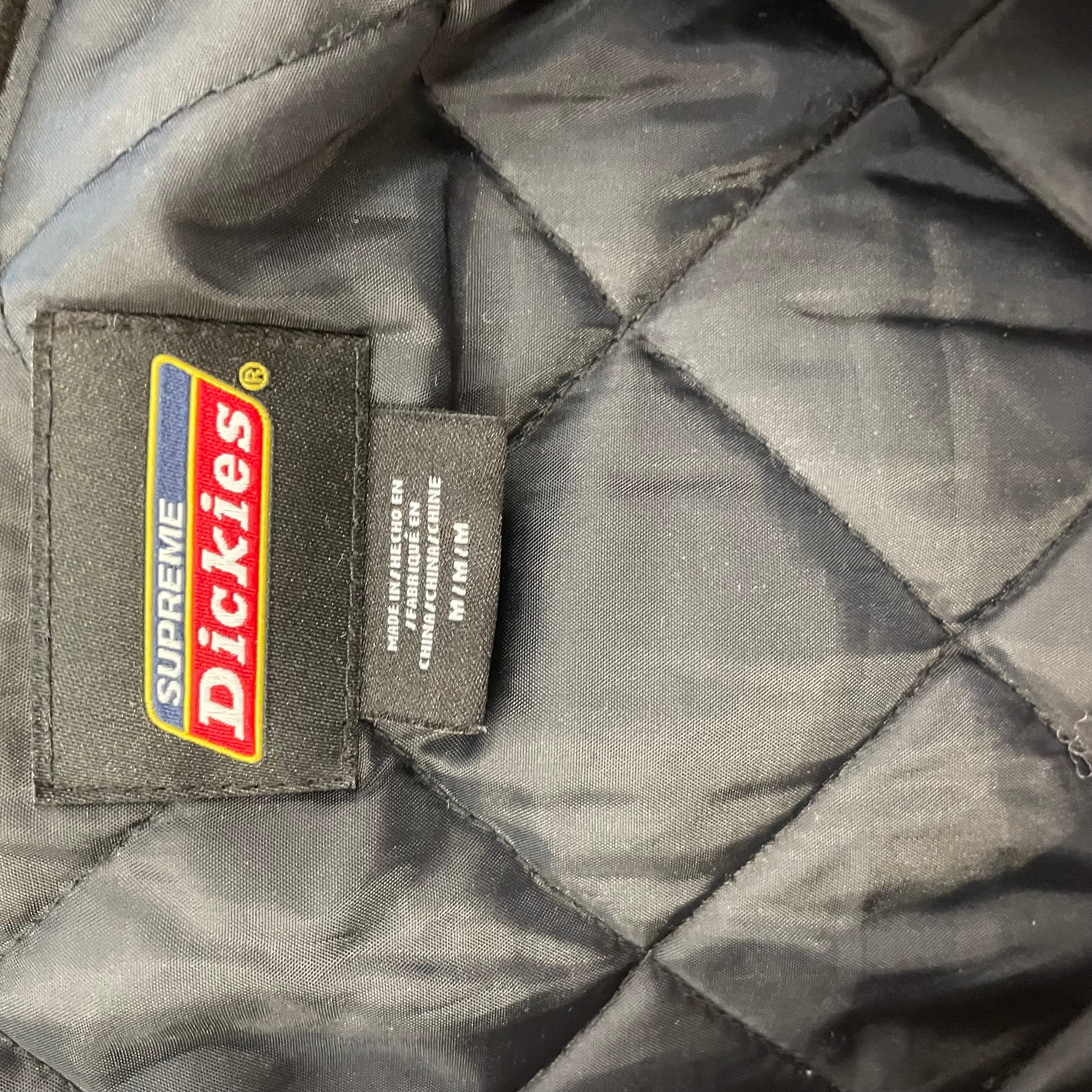 DICKIES/Supreme/Quilted Jkt/M/Cotton/WHT/Plaid/Quilted Plaid Jacket view 3