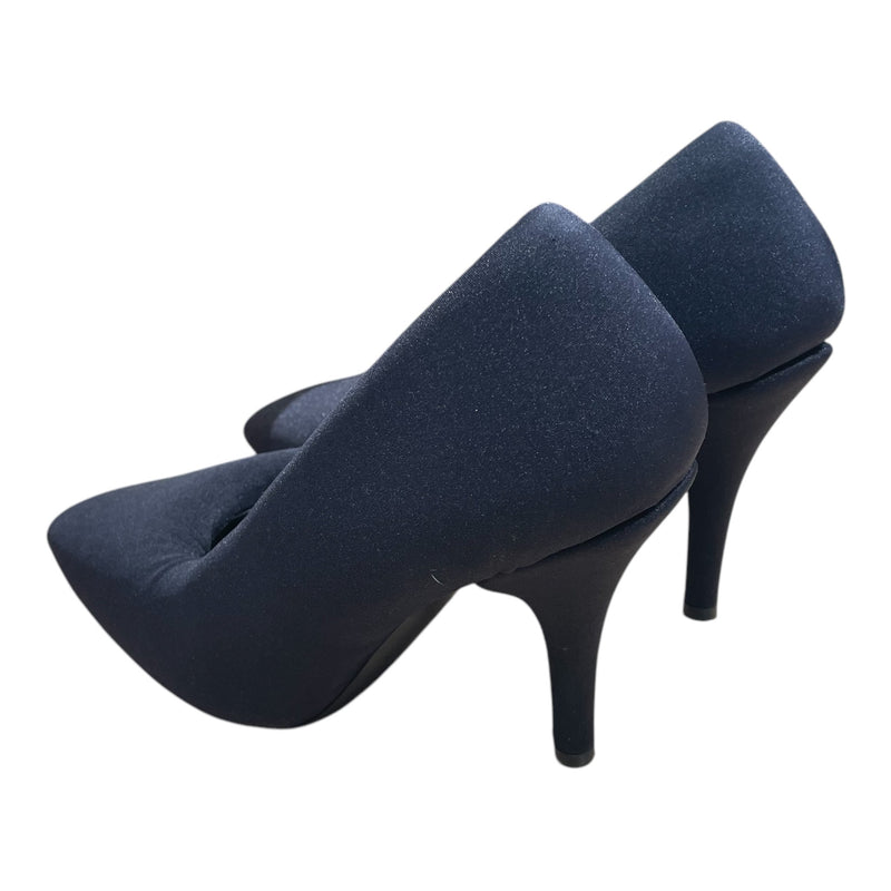 BALENCIAGA/Heels/EU 40/Cotton/BLK/PUMPS