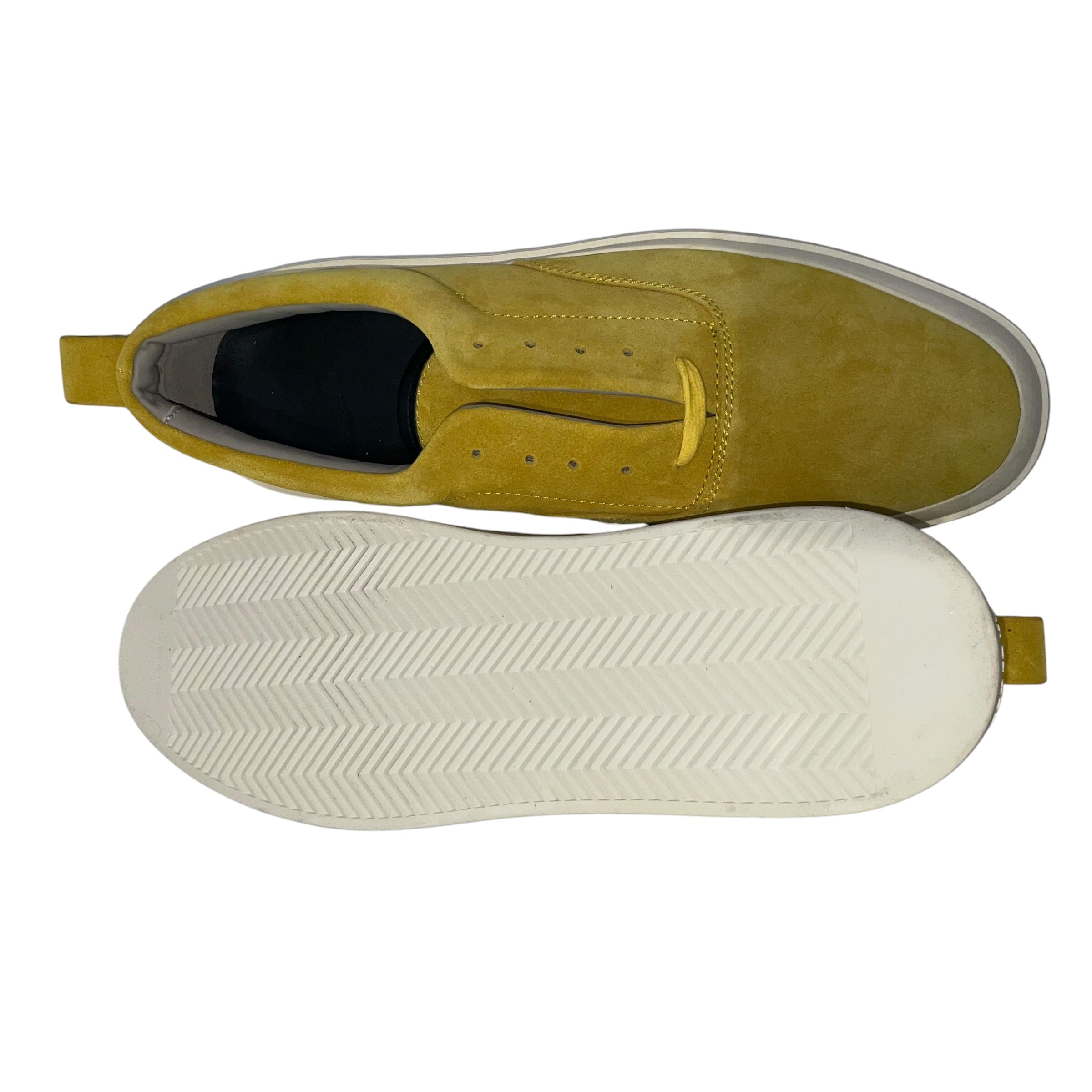 FEAR OF GOD/Low-Sneakers/EU 42/Suede/YEL/YELLOW LACES view 4