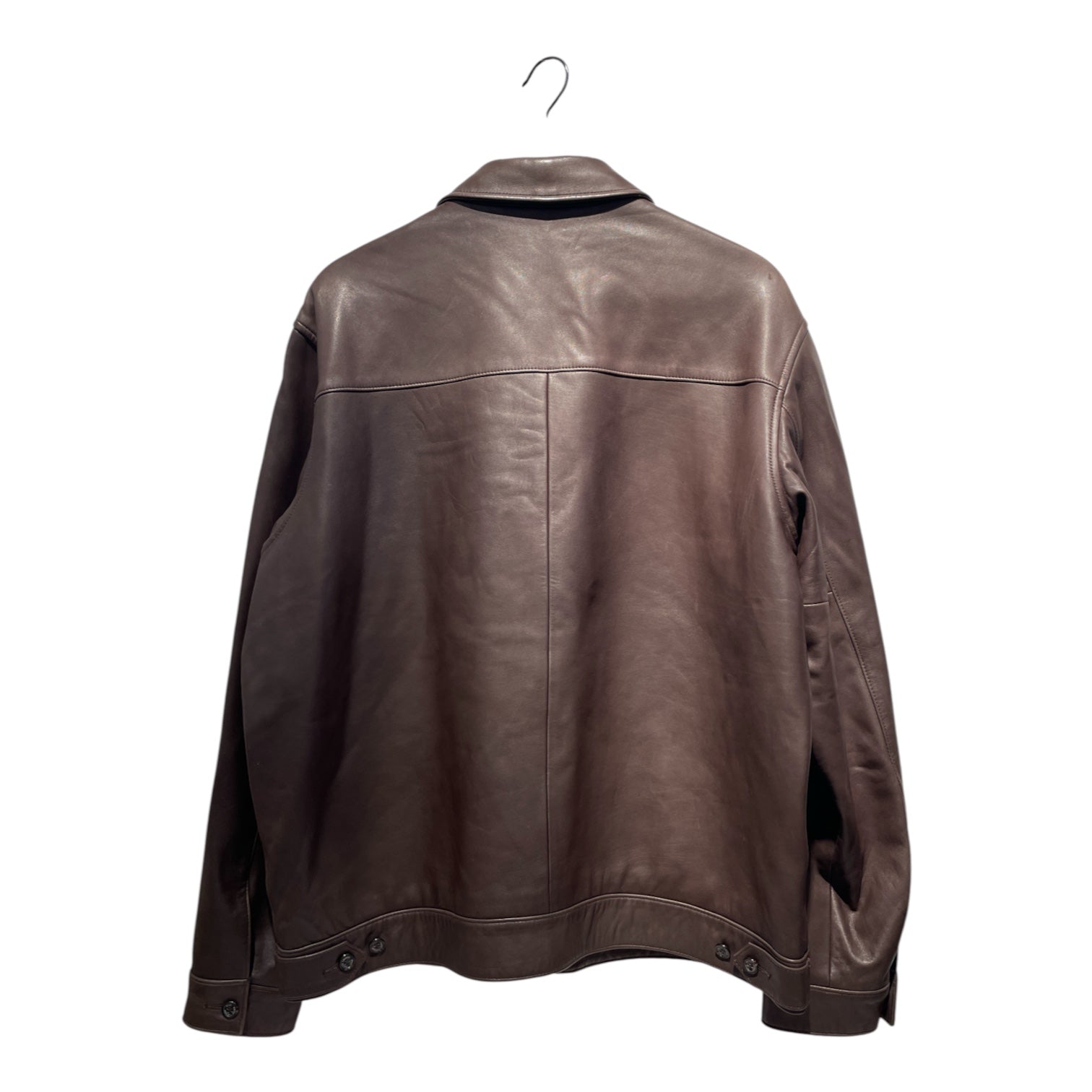 POLO RALPH LAUREN/Leather Jkt/L/Leather/BRW/ view 2
