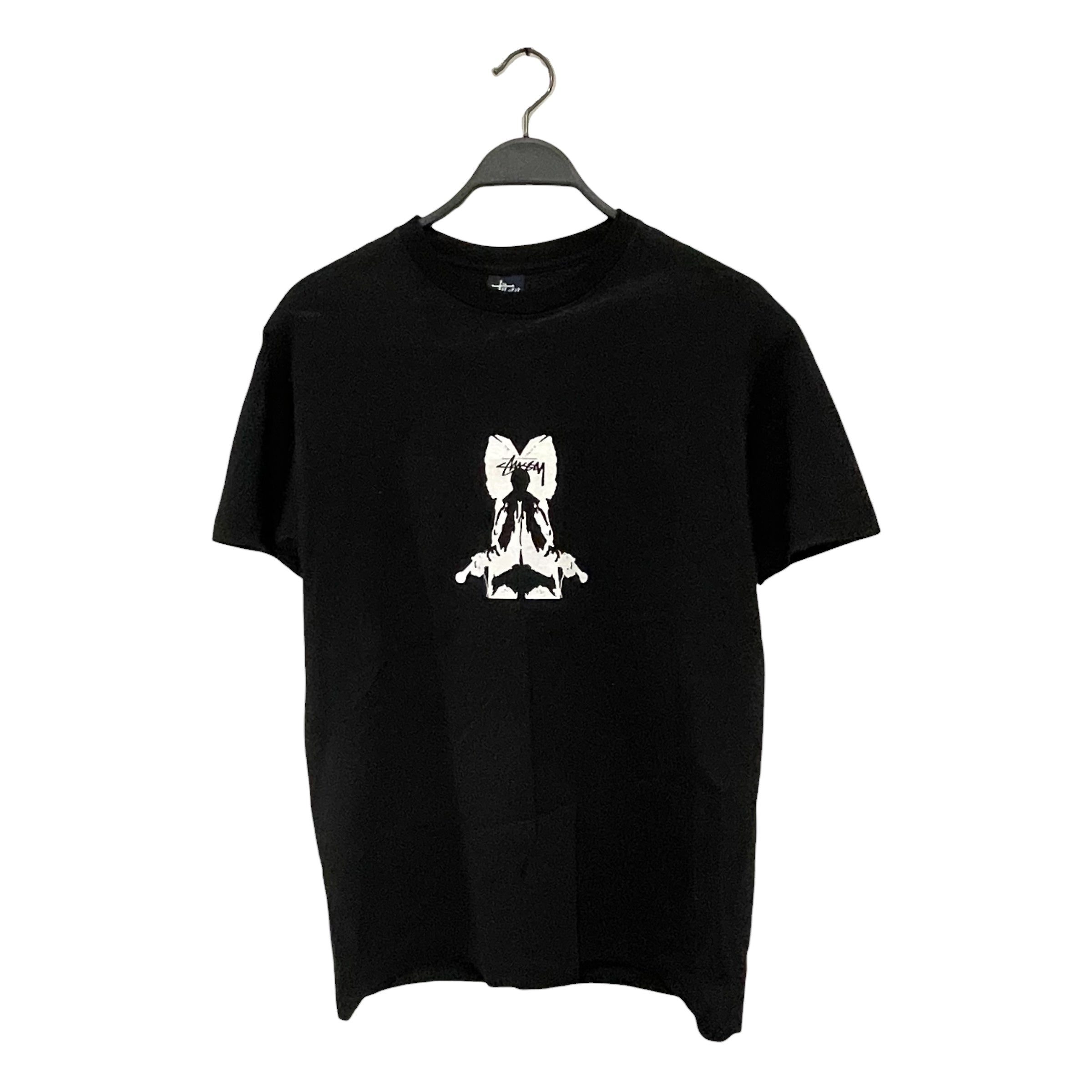 STUSSY/T-Shirt/M/Cotton/BLK/GRAPHIC view 1