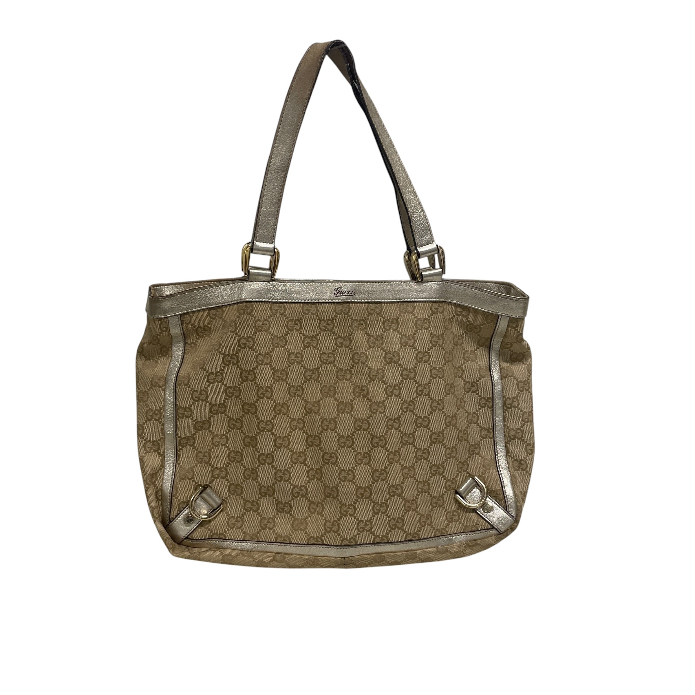 GUCCI/Tote Bag/Monogram/Polyester/BEG/VHT3K7Q view 1