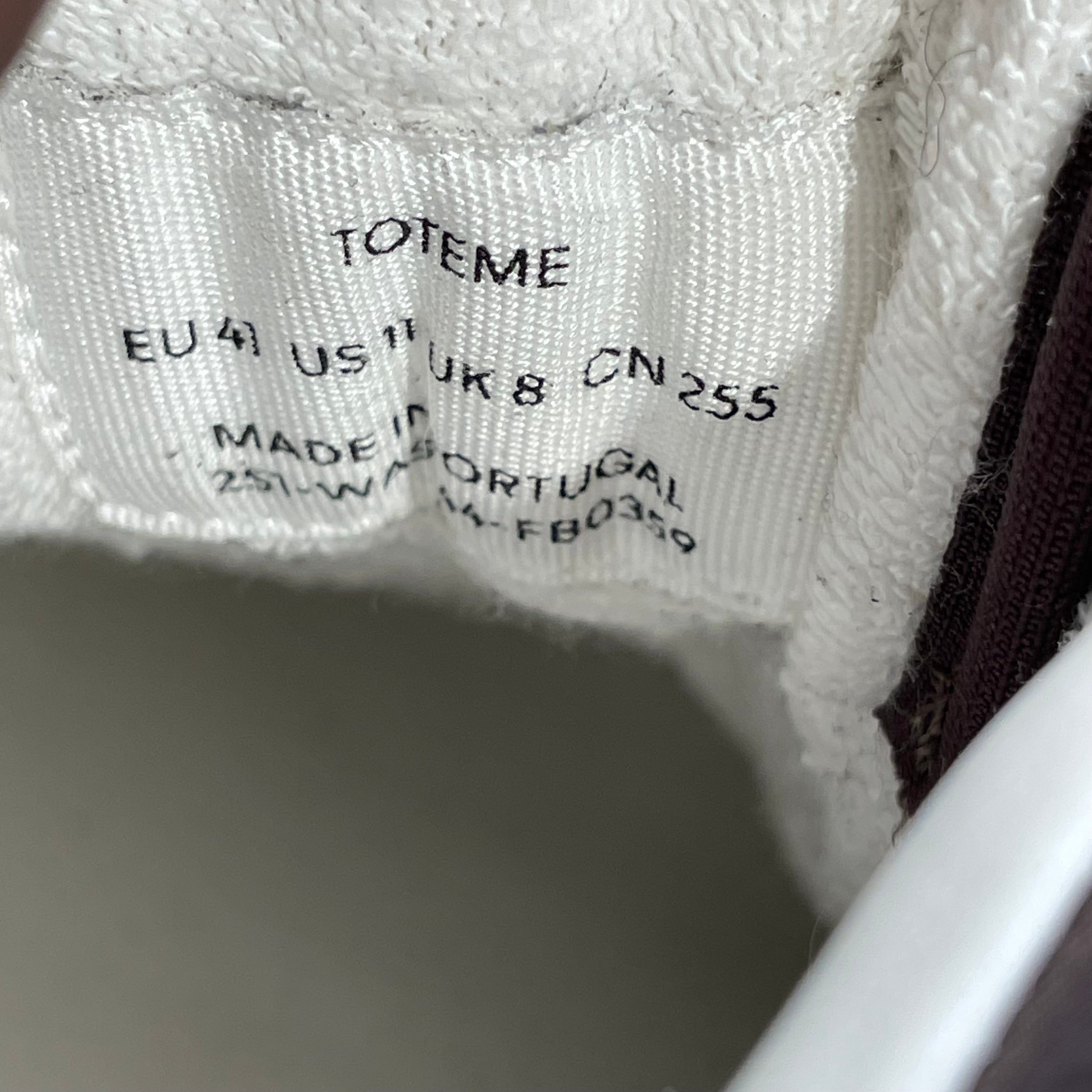 TOTEME/Low-Sneakers/US 11/BRW/ view 6