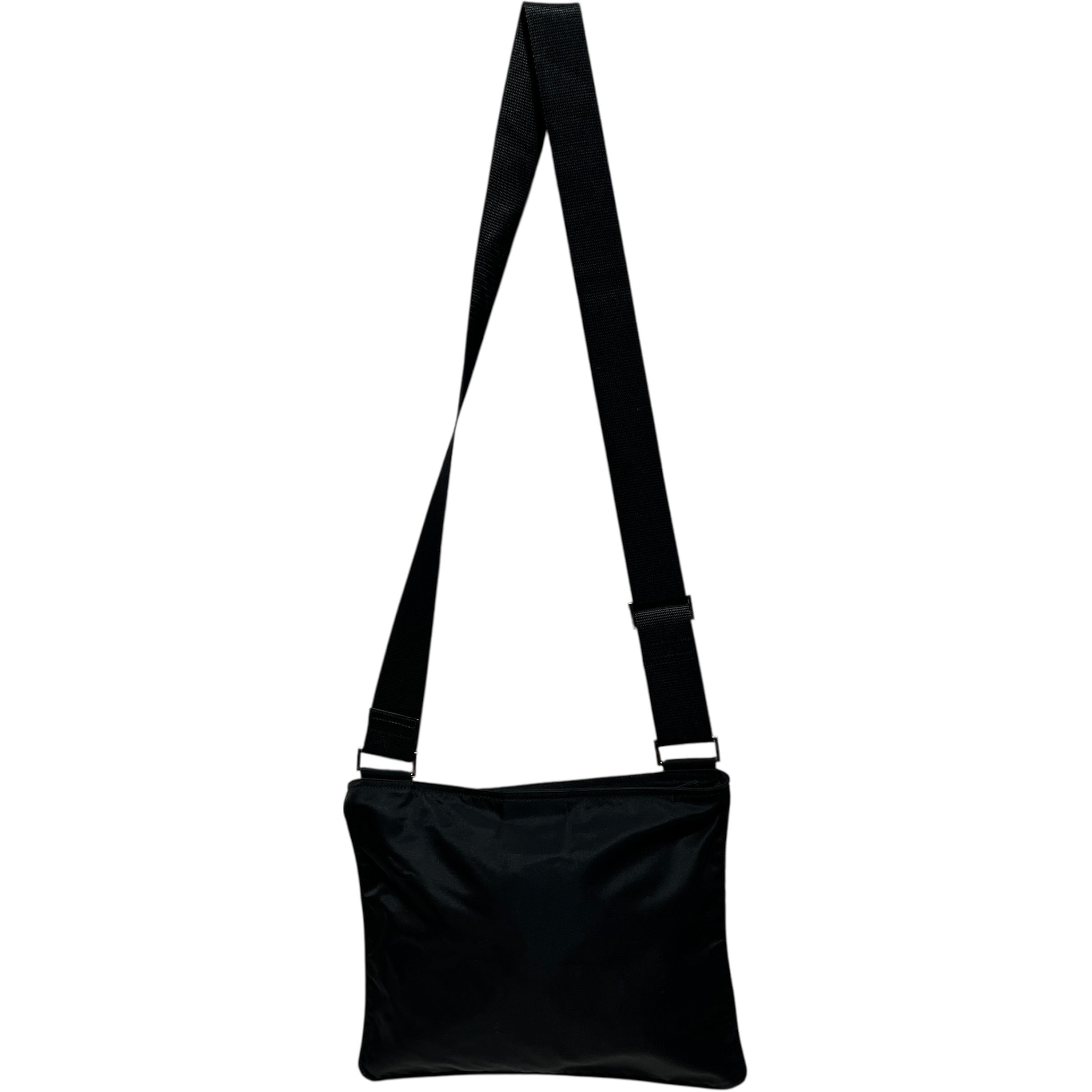 PRADA/Cross Body Bag/Nylon/BLK/TESSUTO CROSSBODY view 3
