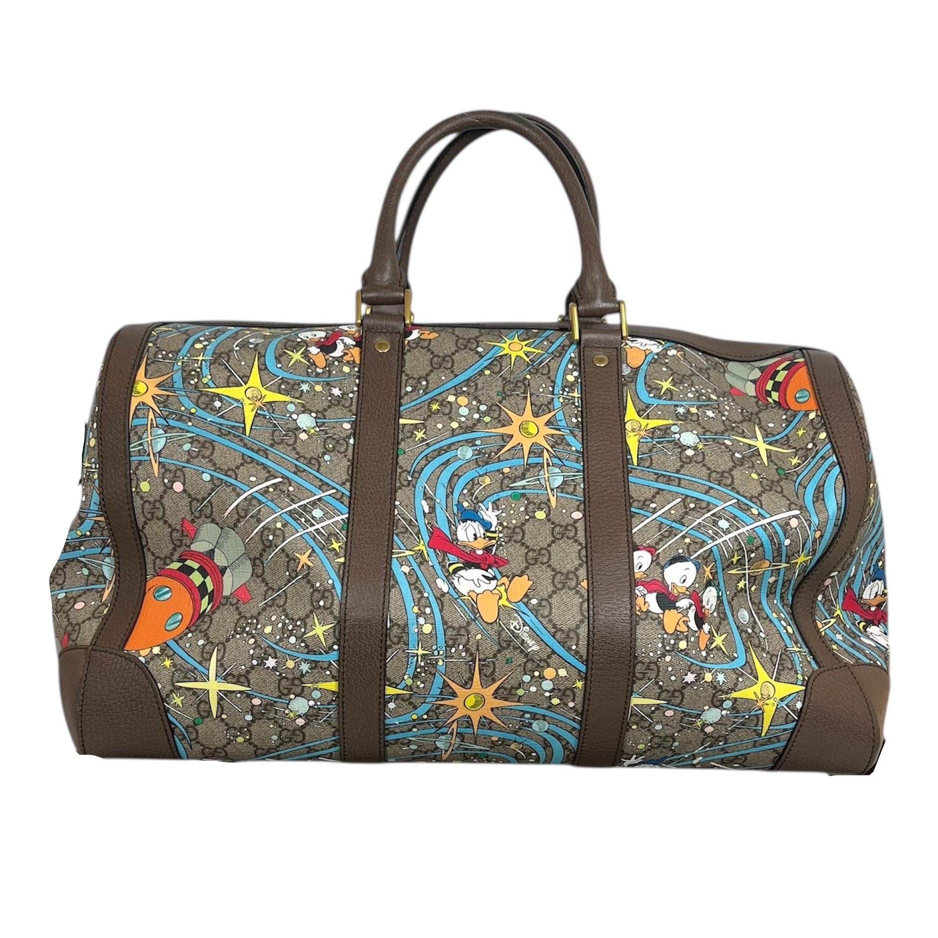 GUCCI/Boston Bag/Leather/BRW/disney view 2