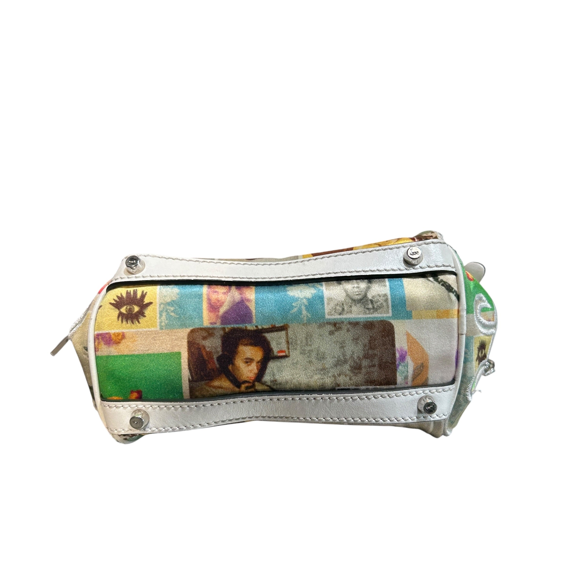 Christian Louboutin/Cross Body Bag/All Over Print/Cotton/MLT/Picture Collage Crossbody Bag view 3