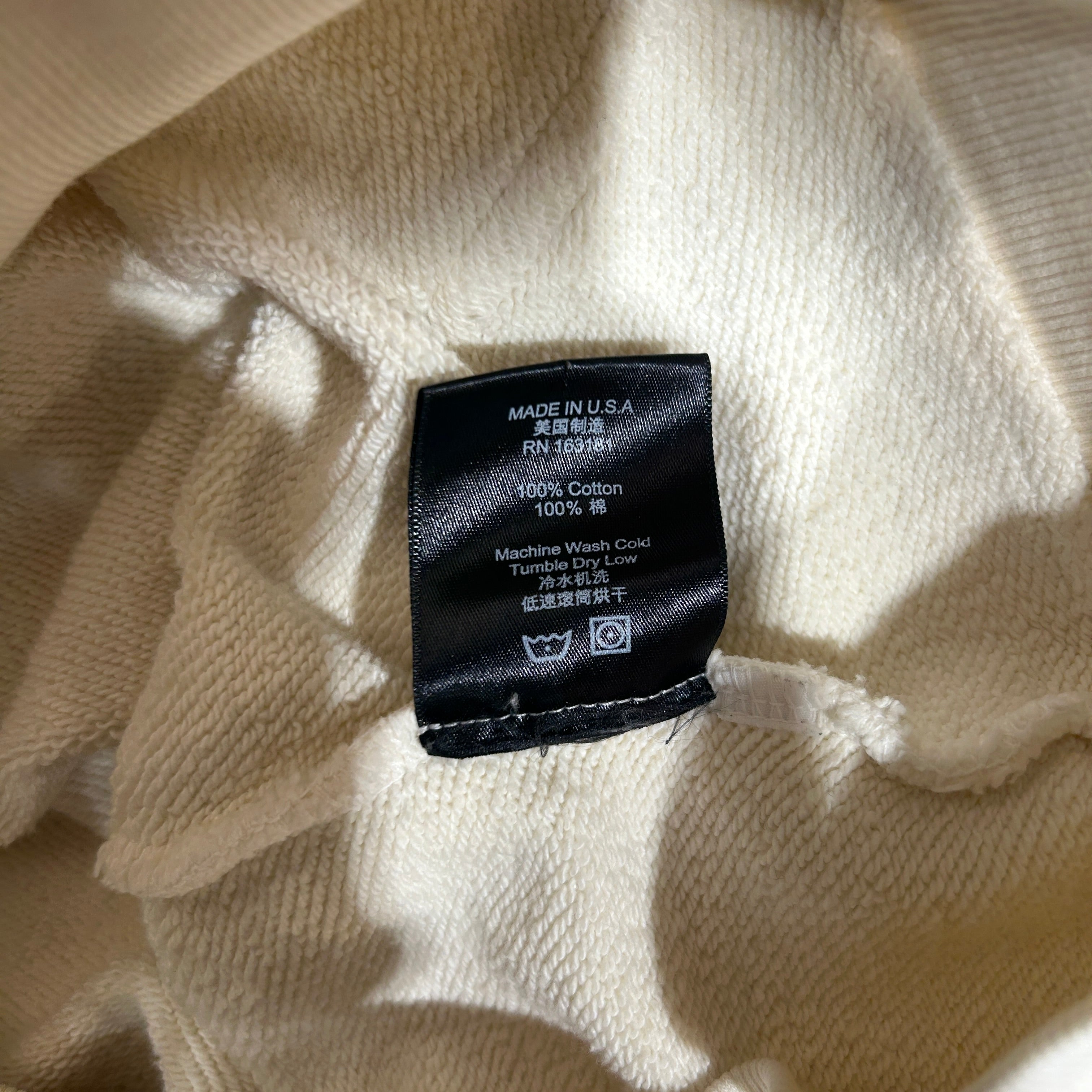 RHUDE/Hoodie/L/Cotton/CRM/rhude motorsport view 4