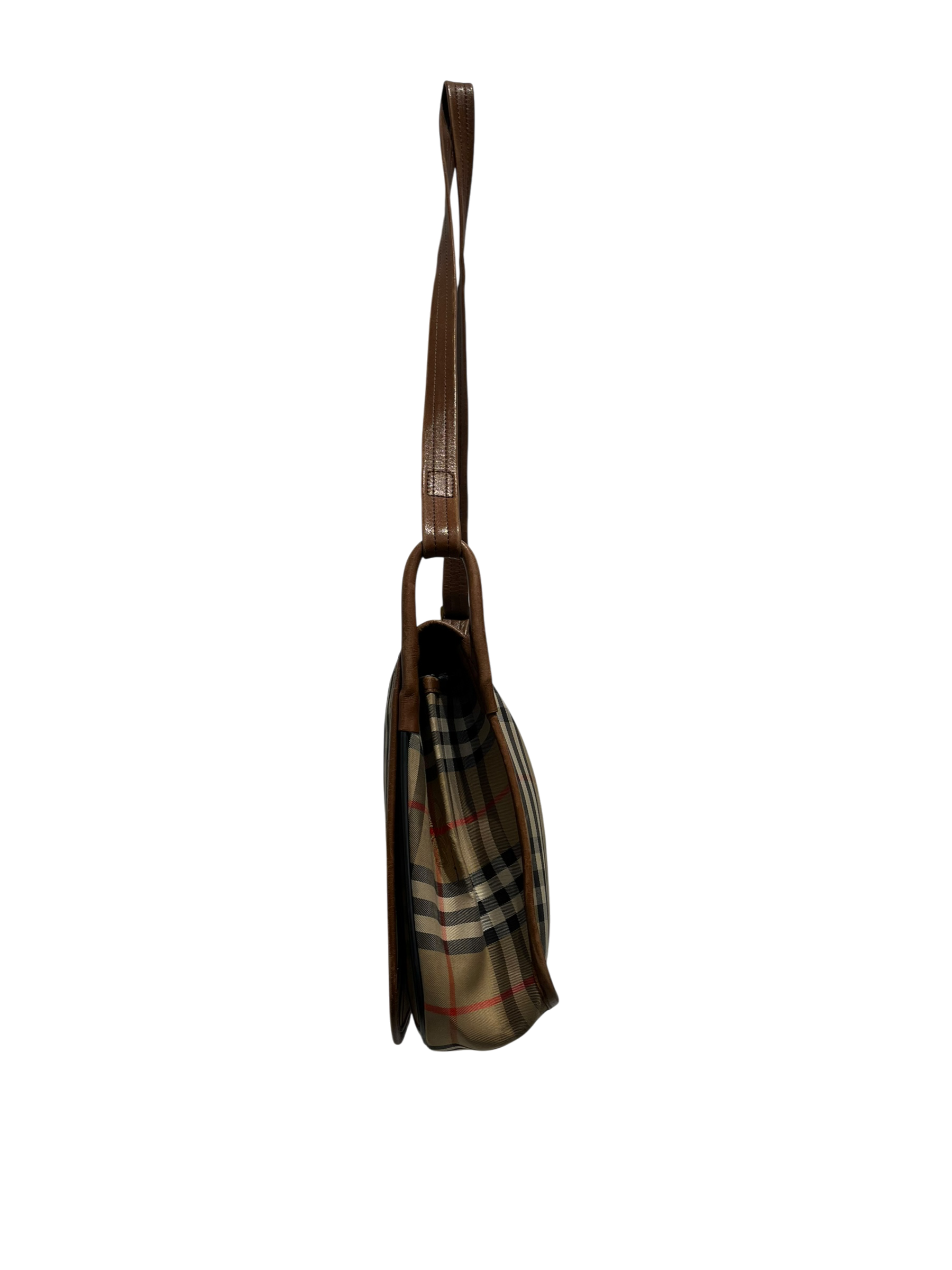 BURBERRY/Bag/Plaid/Leather/CML/ view 4
