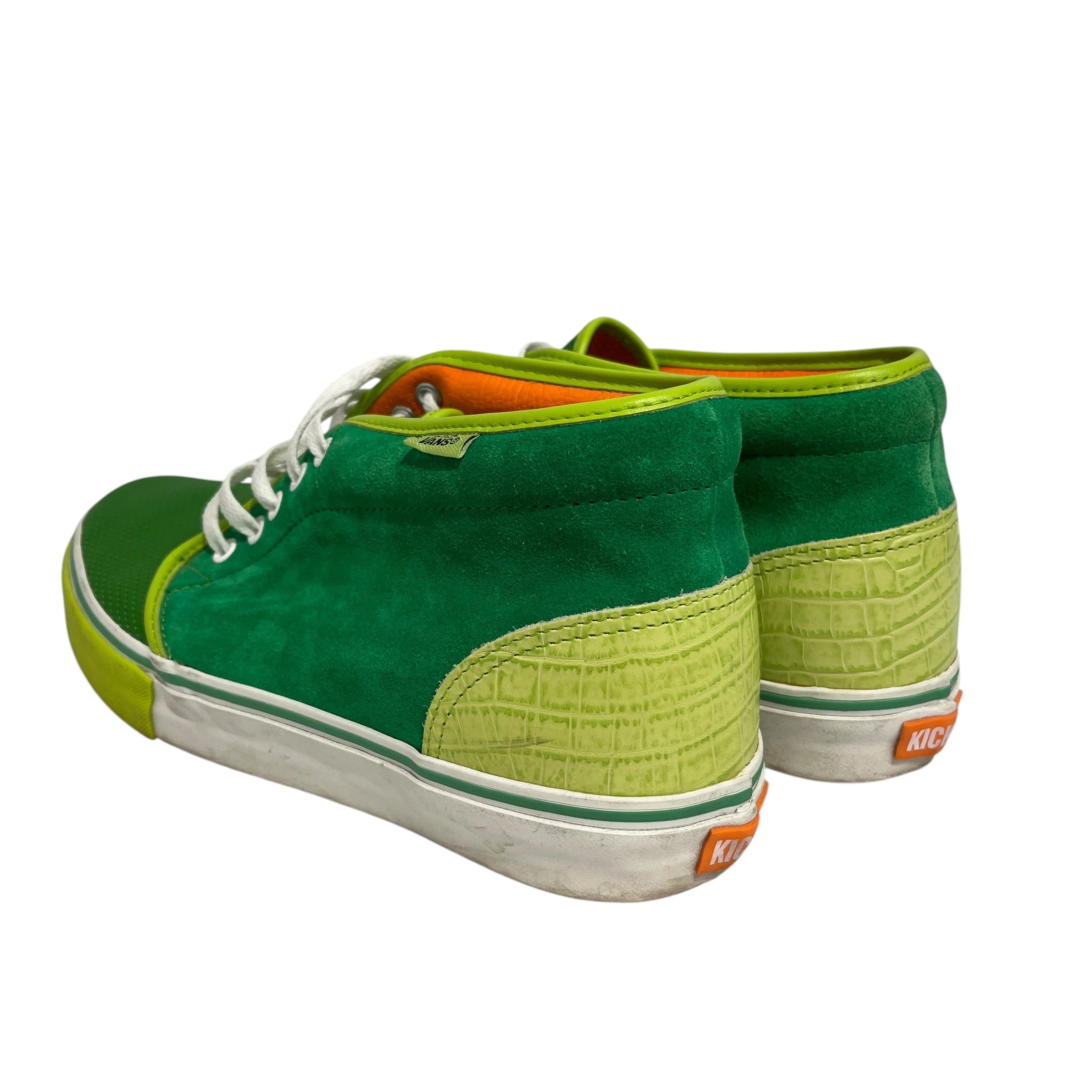 VANS/Low-Sneakers/US 10.5/Cotton/GRN/Kicks/HI On Insole view 2