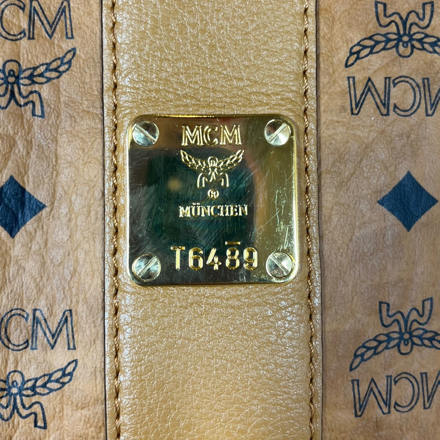 MCM/Tote Bag/Monogram/Leather/CML/Reversable Tote view 5
