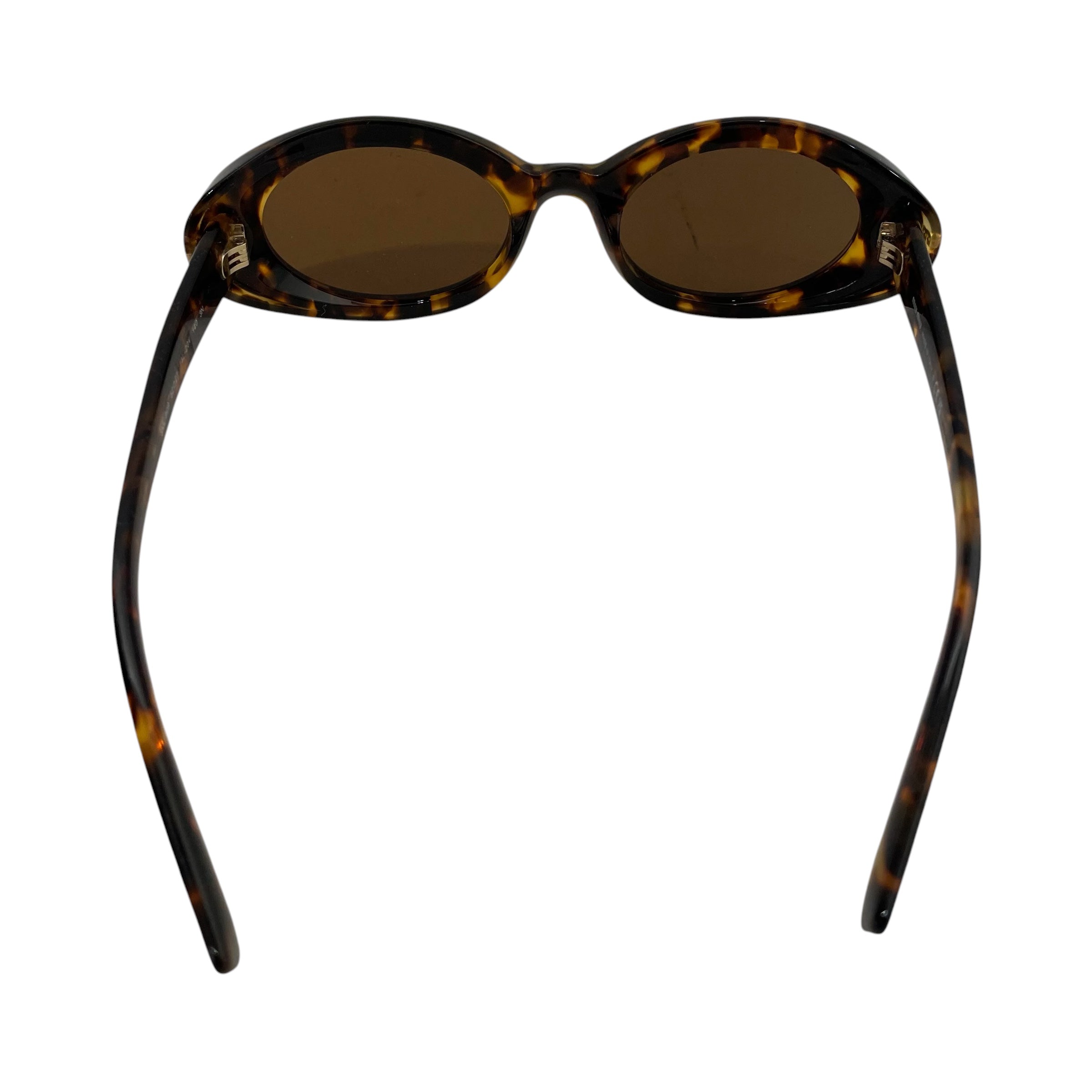 MIU MIU/Sunglasses/All Over Print/Tortoiseshell Pattern/BRW/L's/REVERIE OVAL SMUB09 view 3