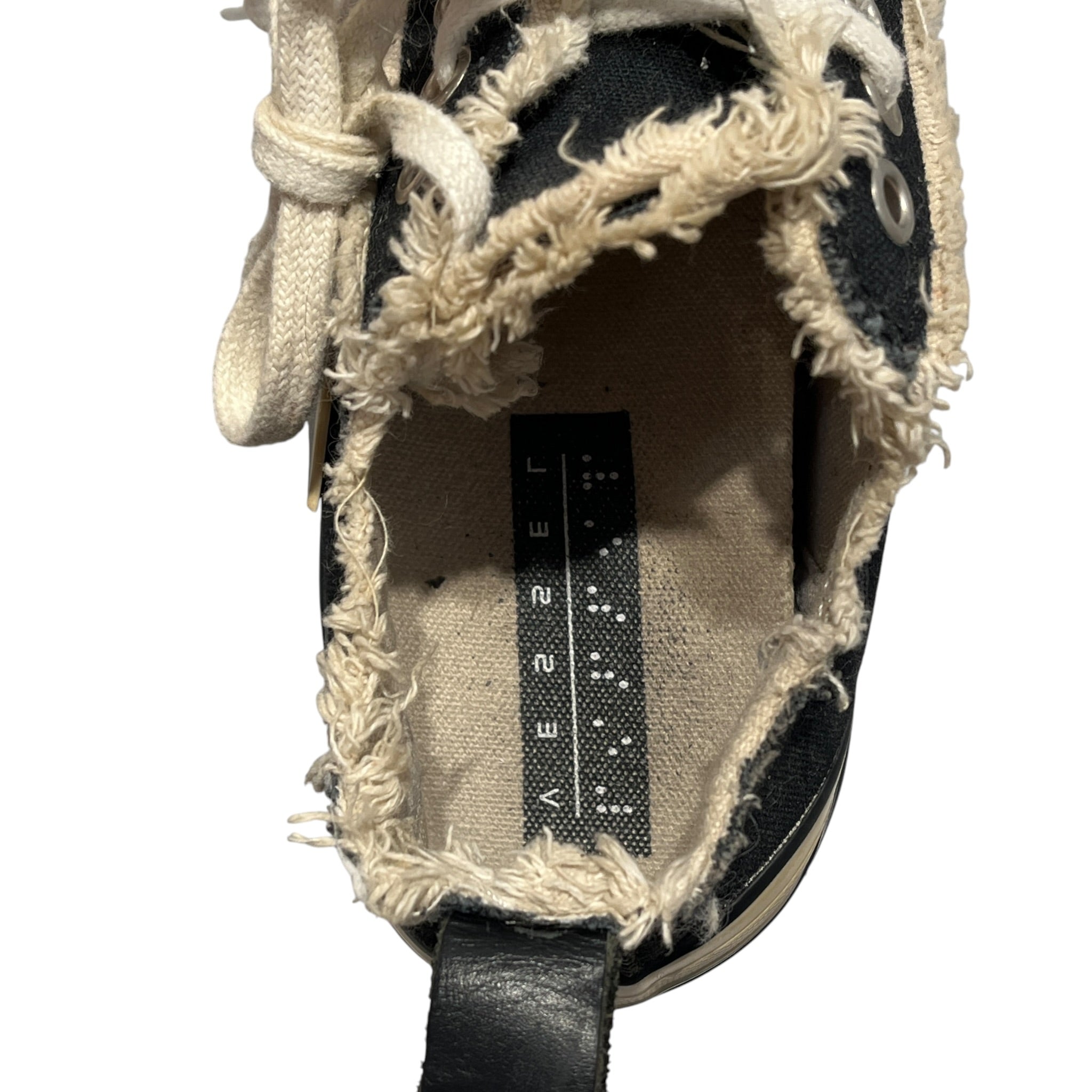 XVESSEL/Low-Sneakers/US 7/Cotton/BLK/G.O.P.  platform low view 3